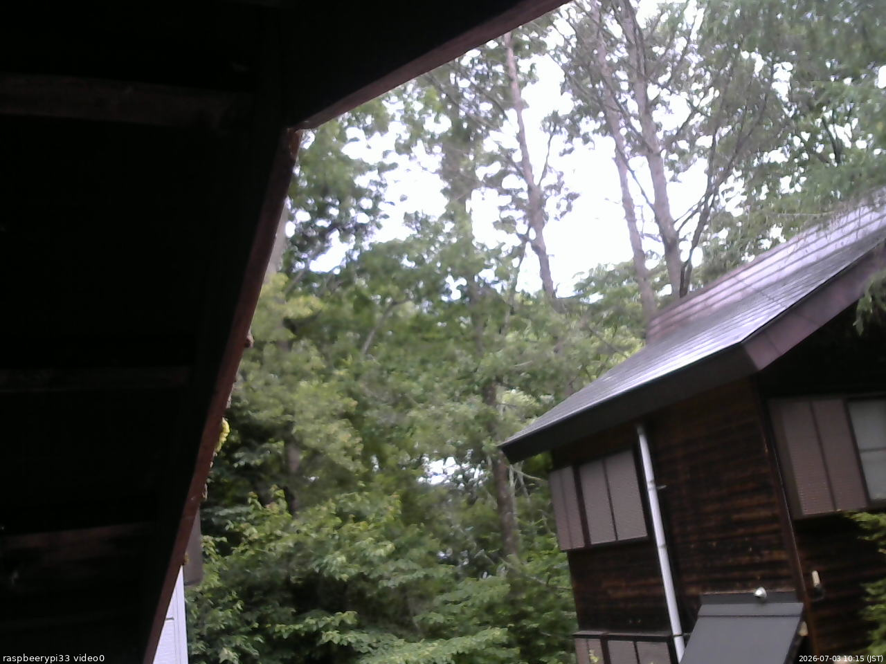 長野県菅平高原 ゆたか山荘 北側 2026/07/03 10:15