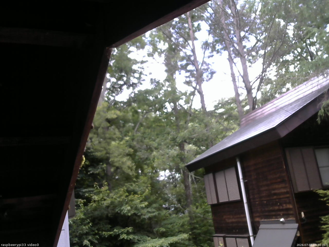 長野県菅平高原 ゆたか山荘 北側 2026/07/03 13:30