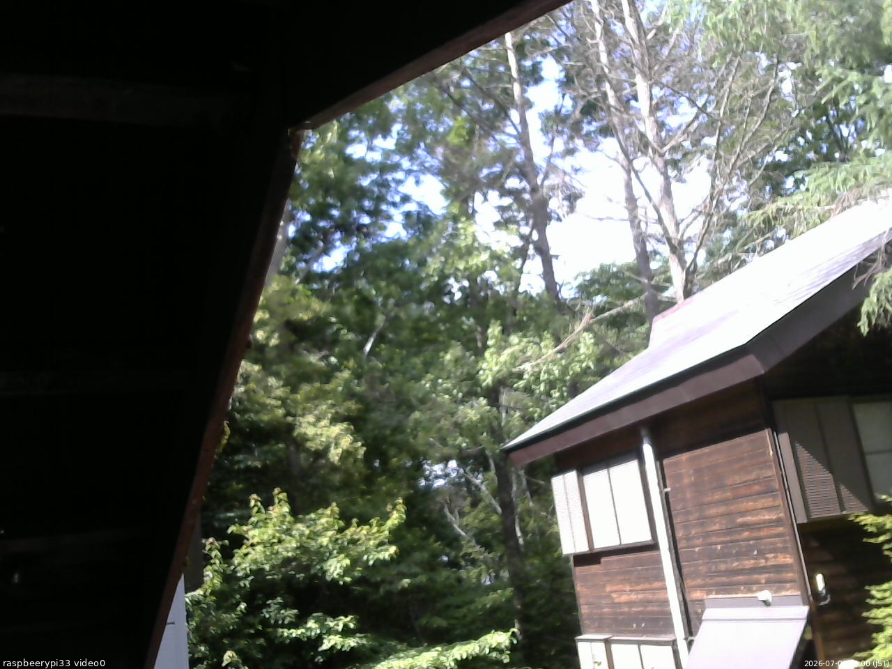 長野県菅平高原 ゆたか山荘 北側 2026/07/03 15:00