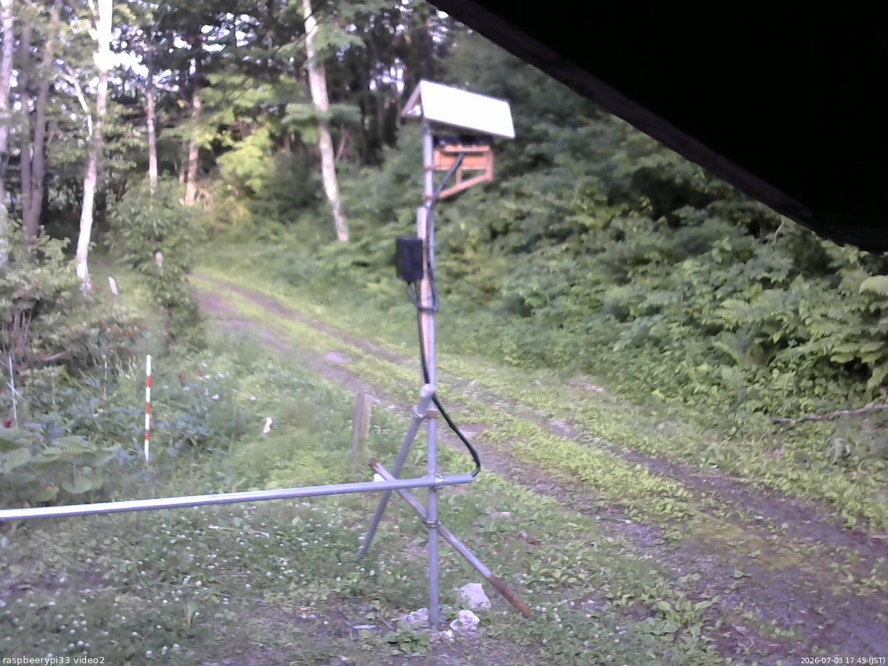長野県菅平高原 ゆたか山荘 南側 2026/07/03 17:45