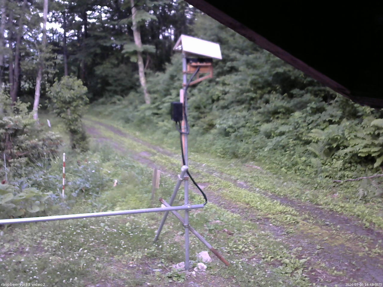長野県菅平高原 ゆたか山荘 南側 2026/07/03 18:45