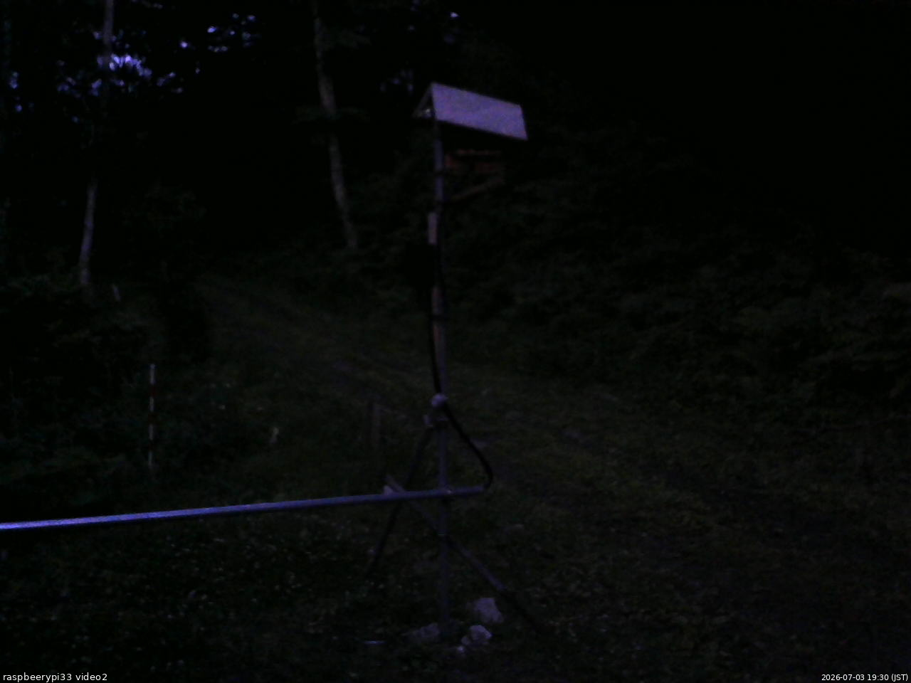 長野県菅平高原 ゆたか山荘 南側 2026/07/03 19:30
