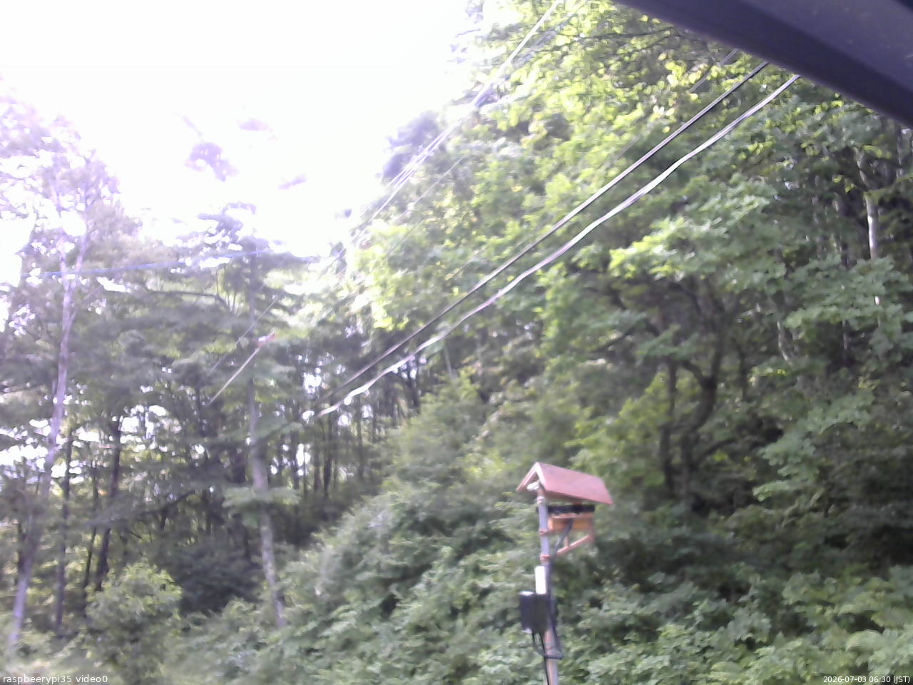 長野県菅平高原 ゆたか山荘 温度計 2026/07/03 06:30
