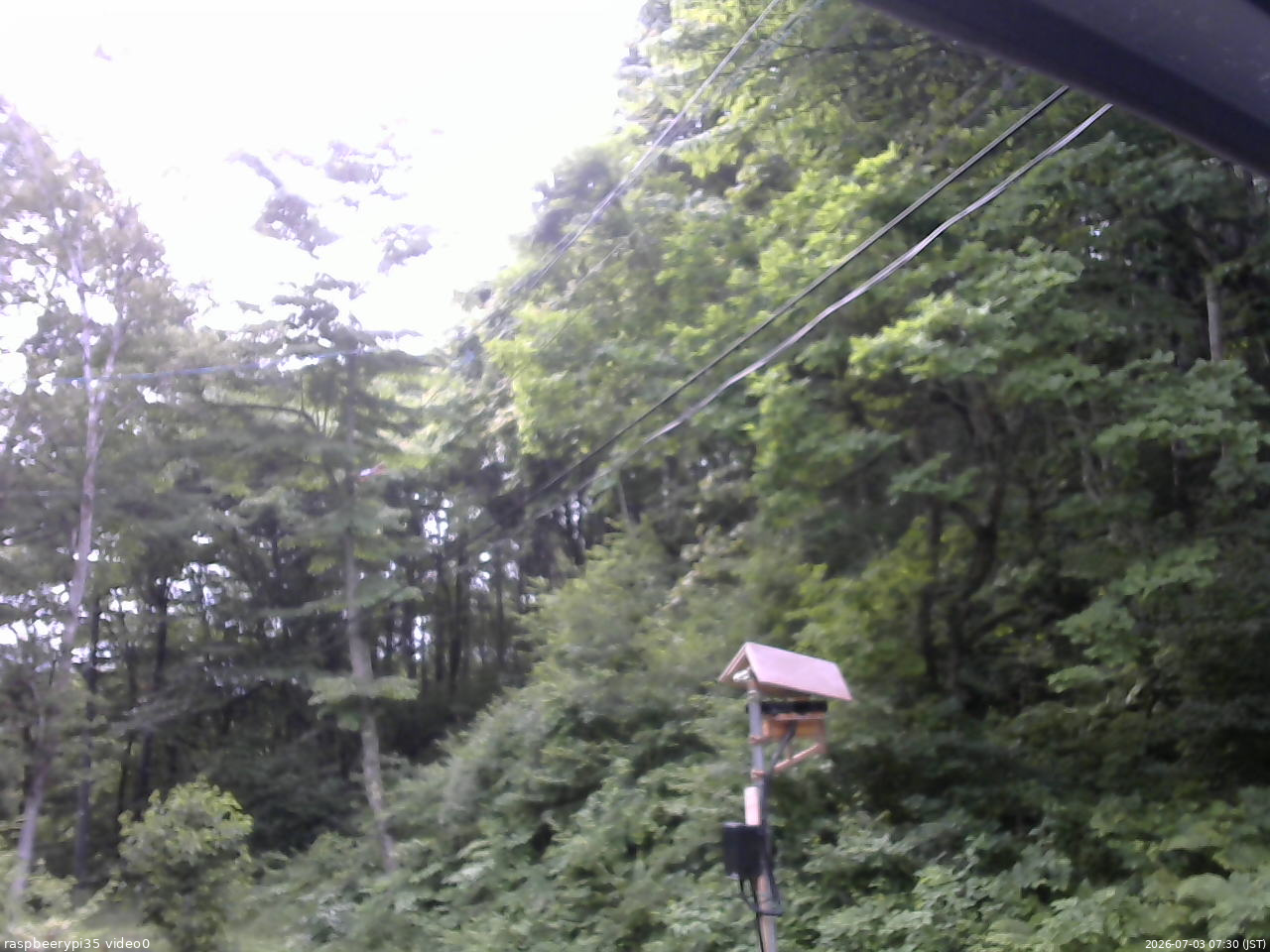 長野県菅平高原 ゆたか山荘 温度計 2026/07/03 07:30