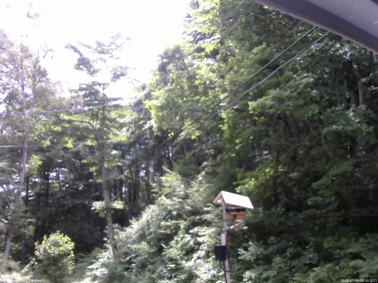 長野県菅平高原 ゆたか山荘 温度計 2026/07/03 09:30