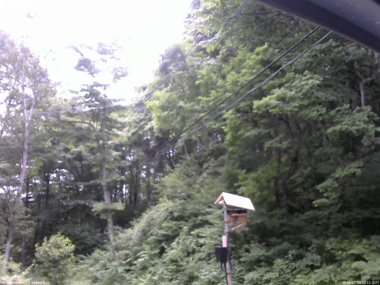 長野県菅平高原 ゆたか山荘 温度計 2026/07/03 10:15