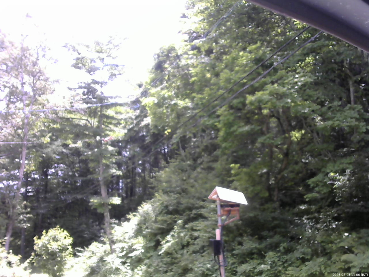 長野県菅平高原 ゆたか山荘 温度計 2026/07/03 11:00