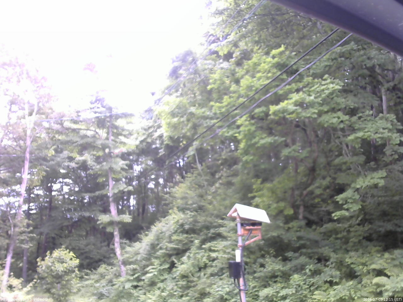 長野県菅平高原 ゆたか山荘 温度計 2026/07/03 12:15