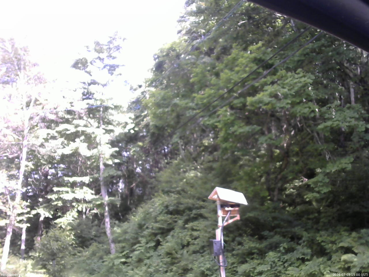 長野県菅平高原 ゆたか山荘 温度計 2026/07/03 15:00