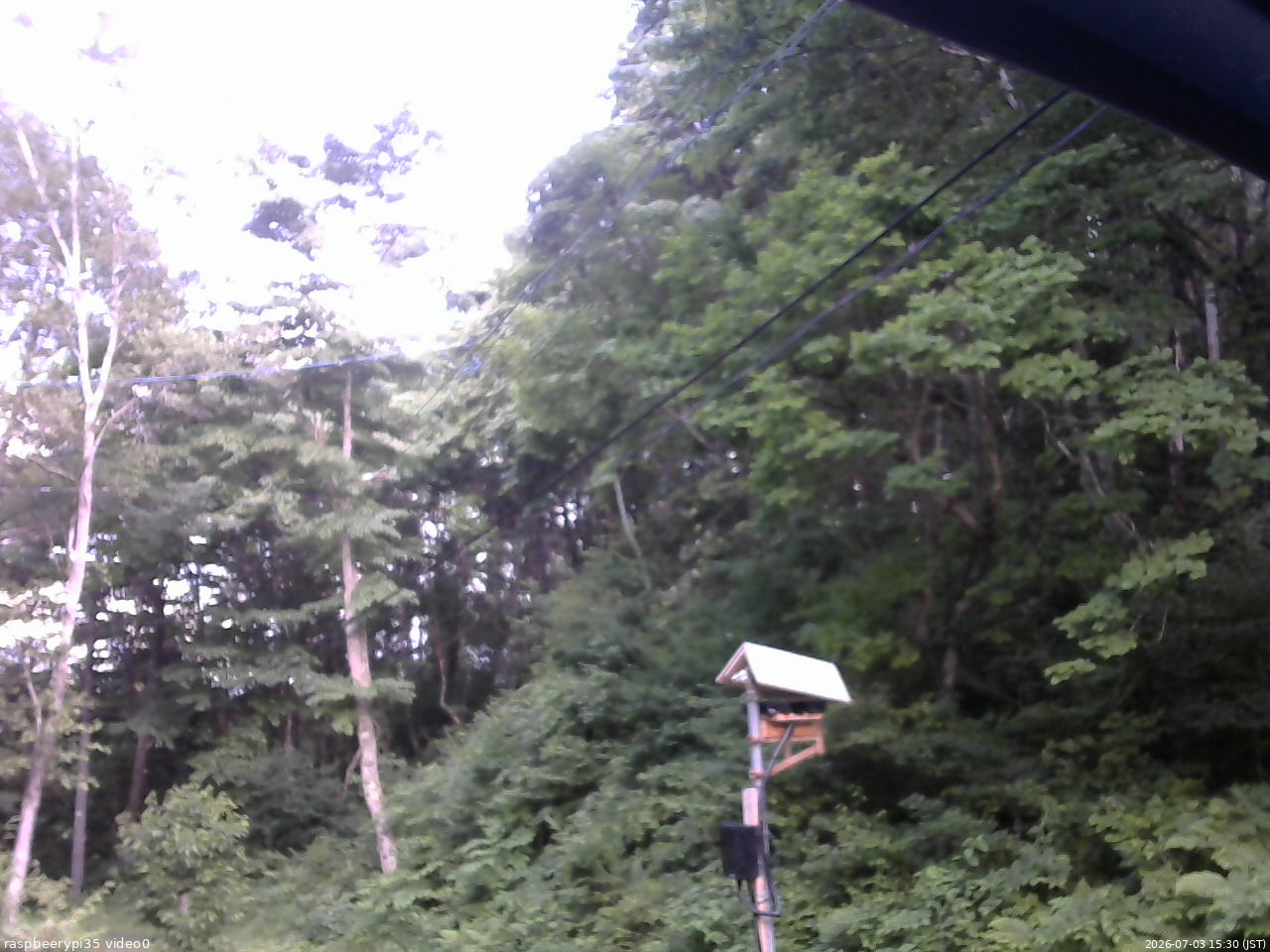 長野県菅平高原 ゆたか山荘 温度計 2026/07/03 15:30