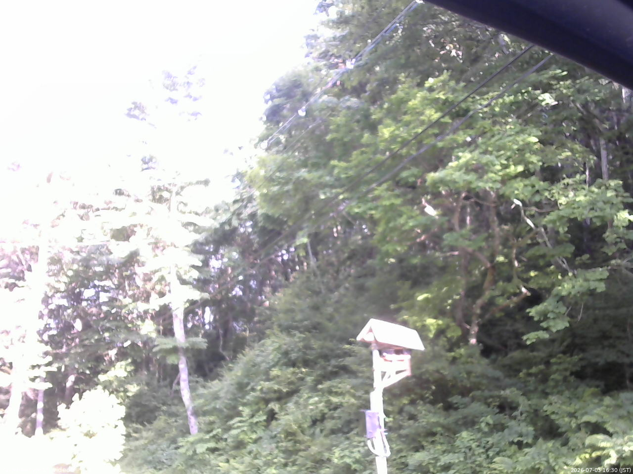 長野県菅平高原 ゆたか山荘 温度計 2026/07/03 16:30