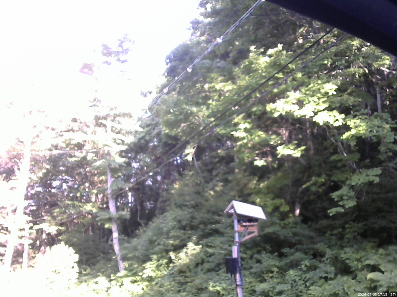 長野県菅平高原 ゆたか山荘 温度計 2026/07/03 17:15