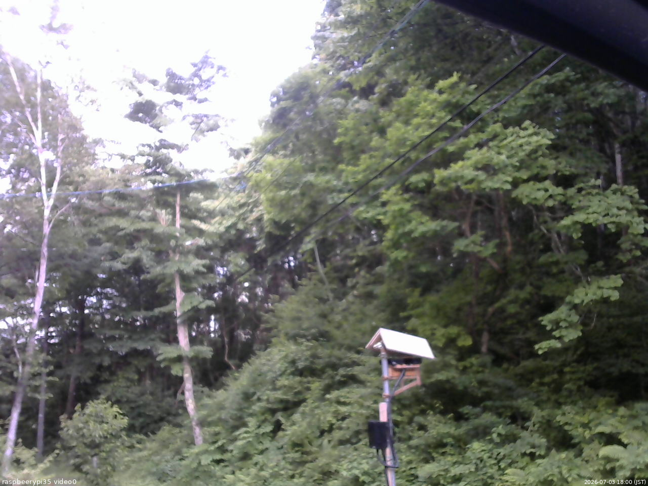 長野県菅平高原 ゆたか山荘 温度計 2026/07/03 18:00