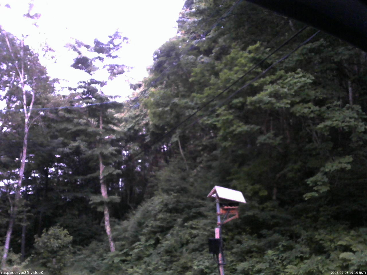 長野県菅平高原 ゆたか山荘 温度計 2026/07/03 19:15