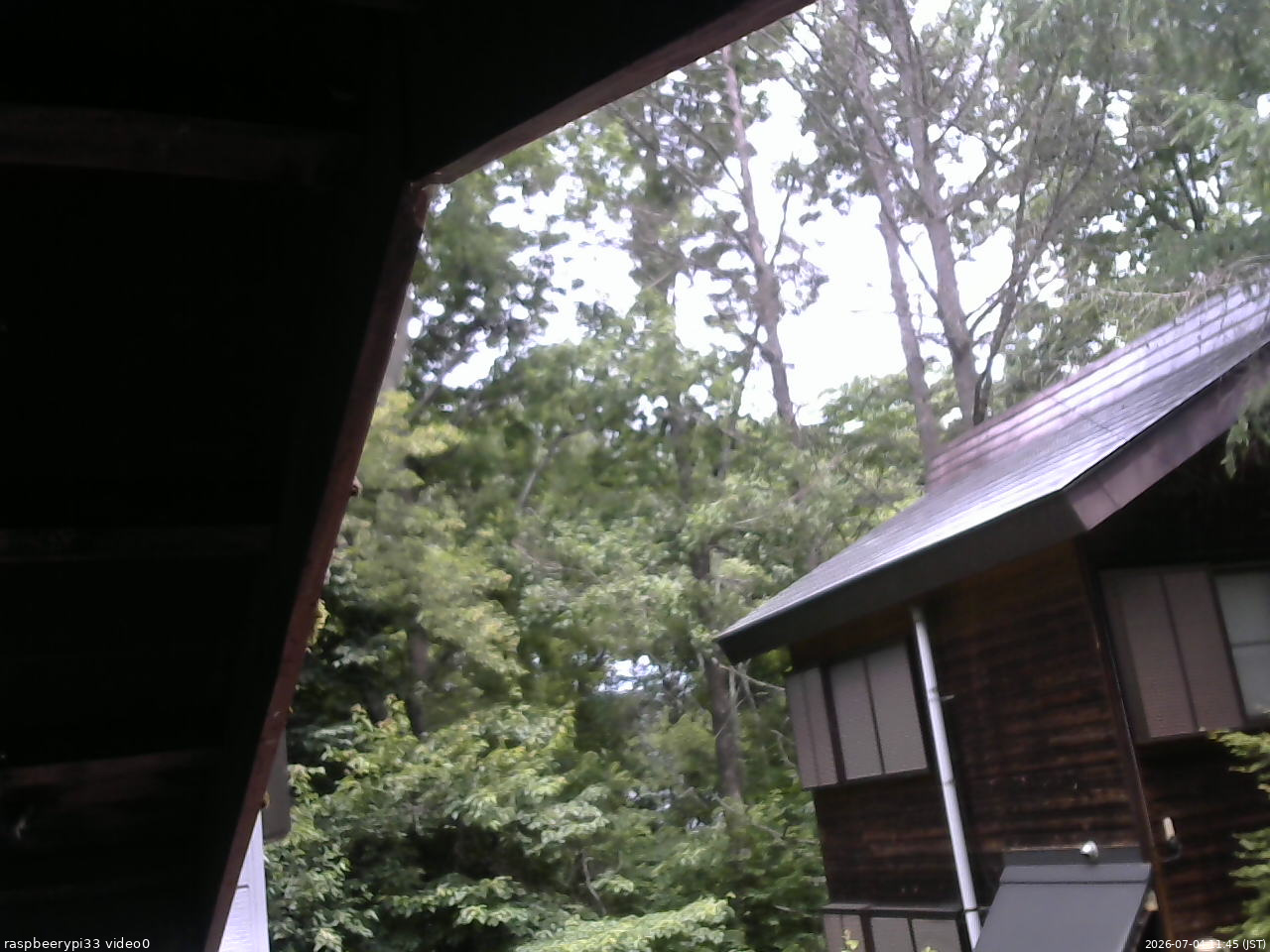 長野県菅平高原 ゆたか山荘 北側 2026/07/04 11:45