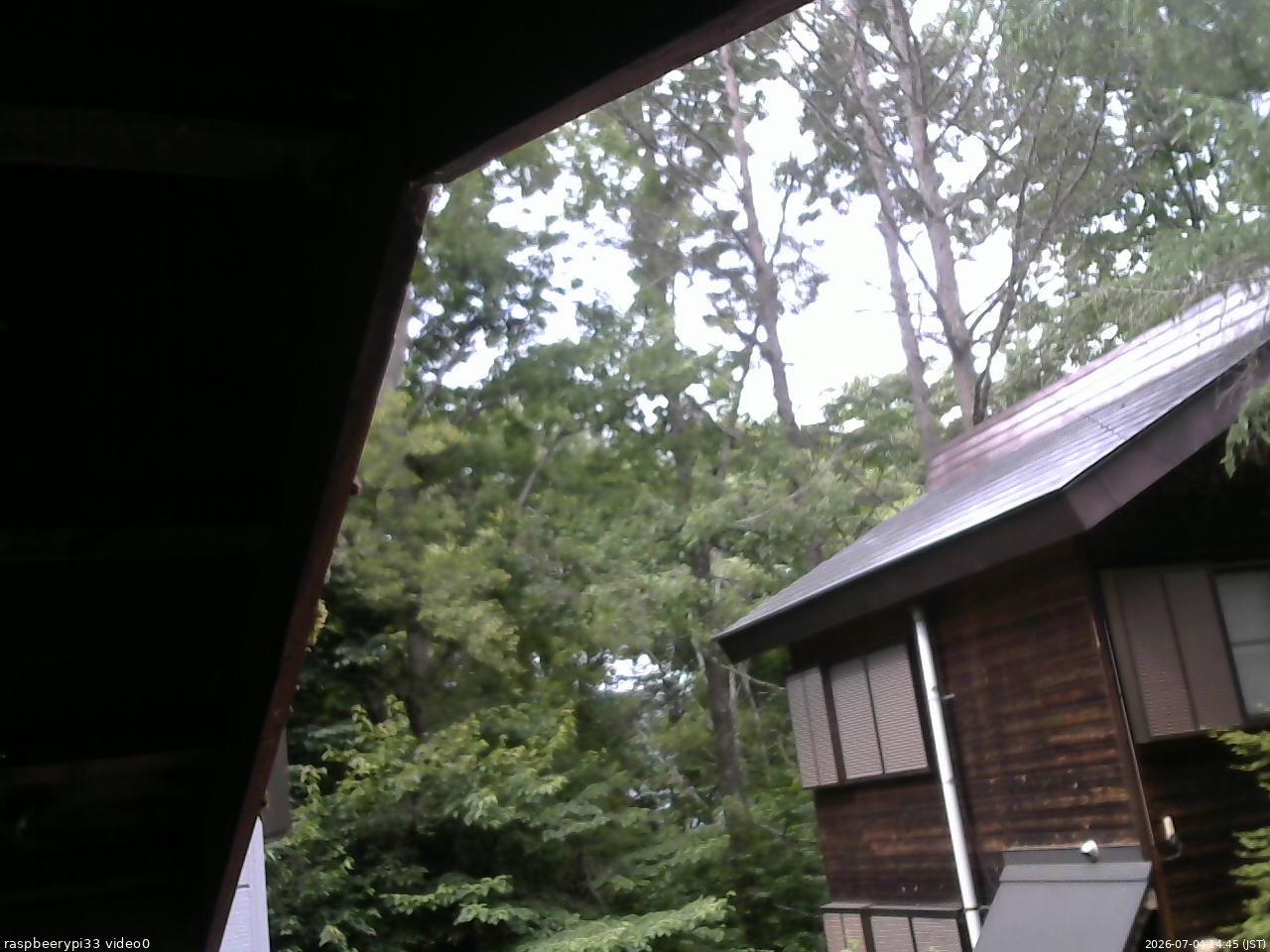 長野県菅平高原 ゆたか山荘 北側 2026/07/04 14:45