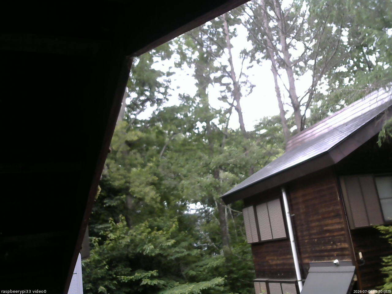 長野県菅平高原 ゆたか山荘 北側 2026/07/04 15:30