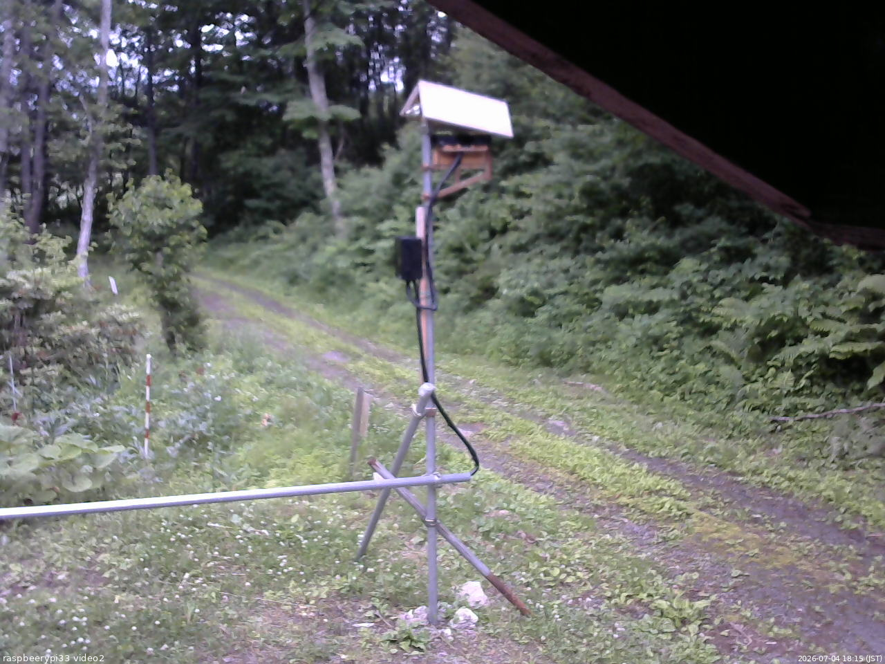 長野県菅平高原 ゆたか山荘 南側 2026/07/04 18:15