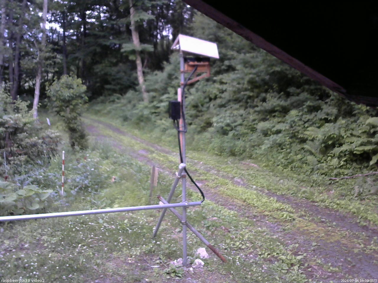 長野県菅平高原 ゆたか山荘 南側 2026/07/04 19:00