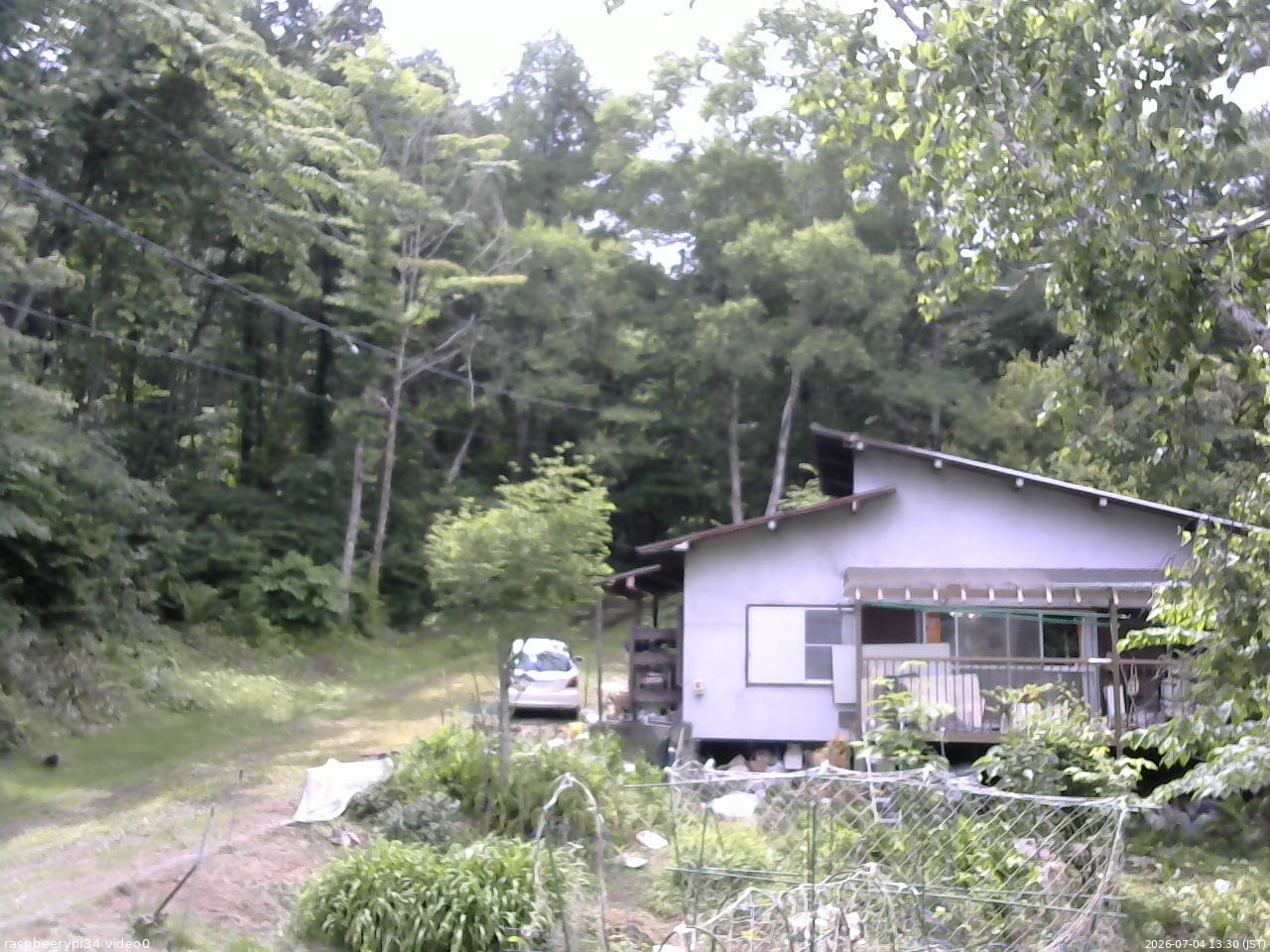 長野県菅平高原 ゆたか山荘 西側(坂上) 2026/07/04 13:30
