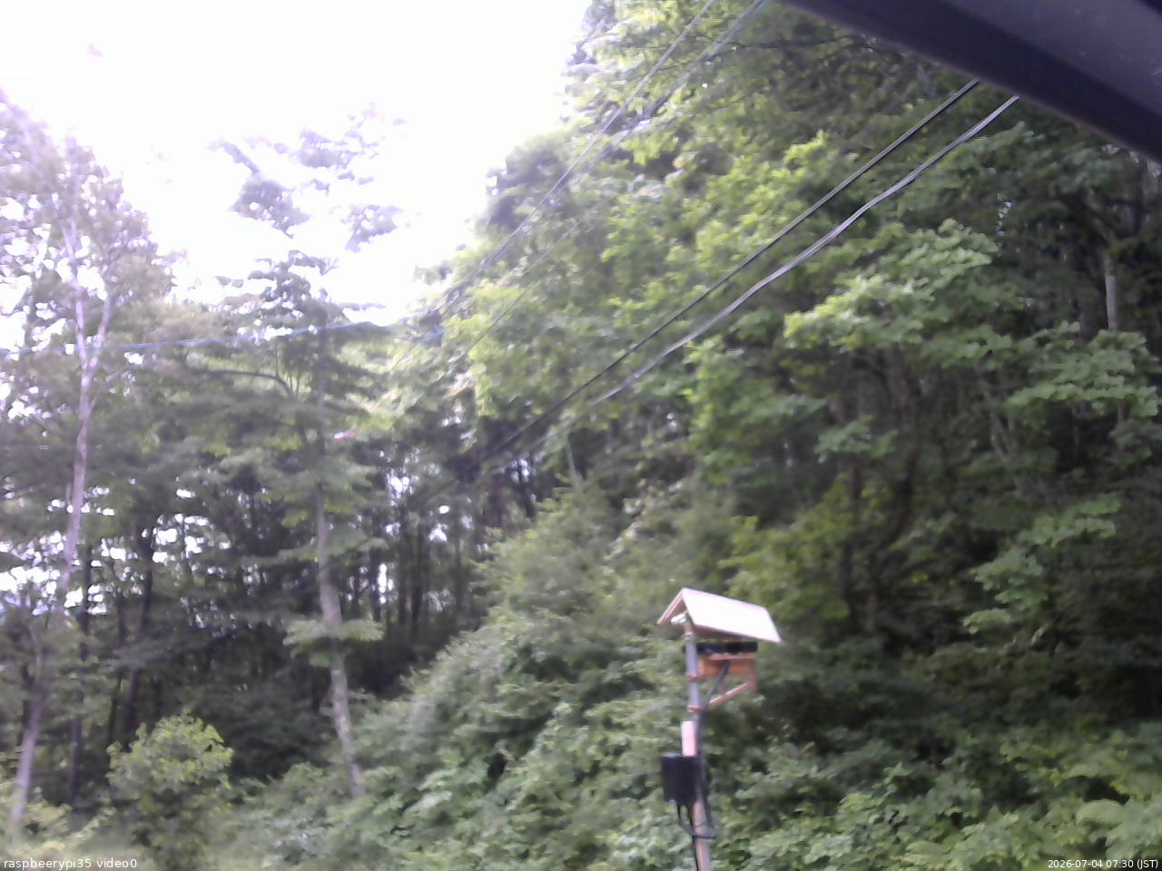 長野県菅平高原 ゆたか山荘 温度計 2026/07/04 07:30