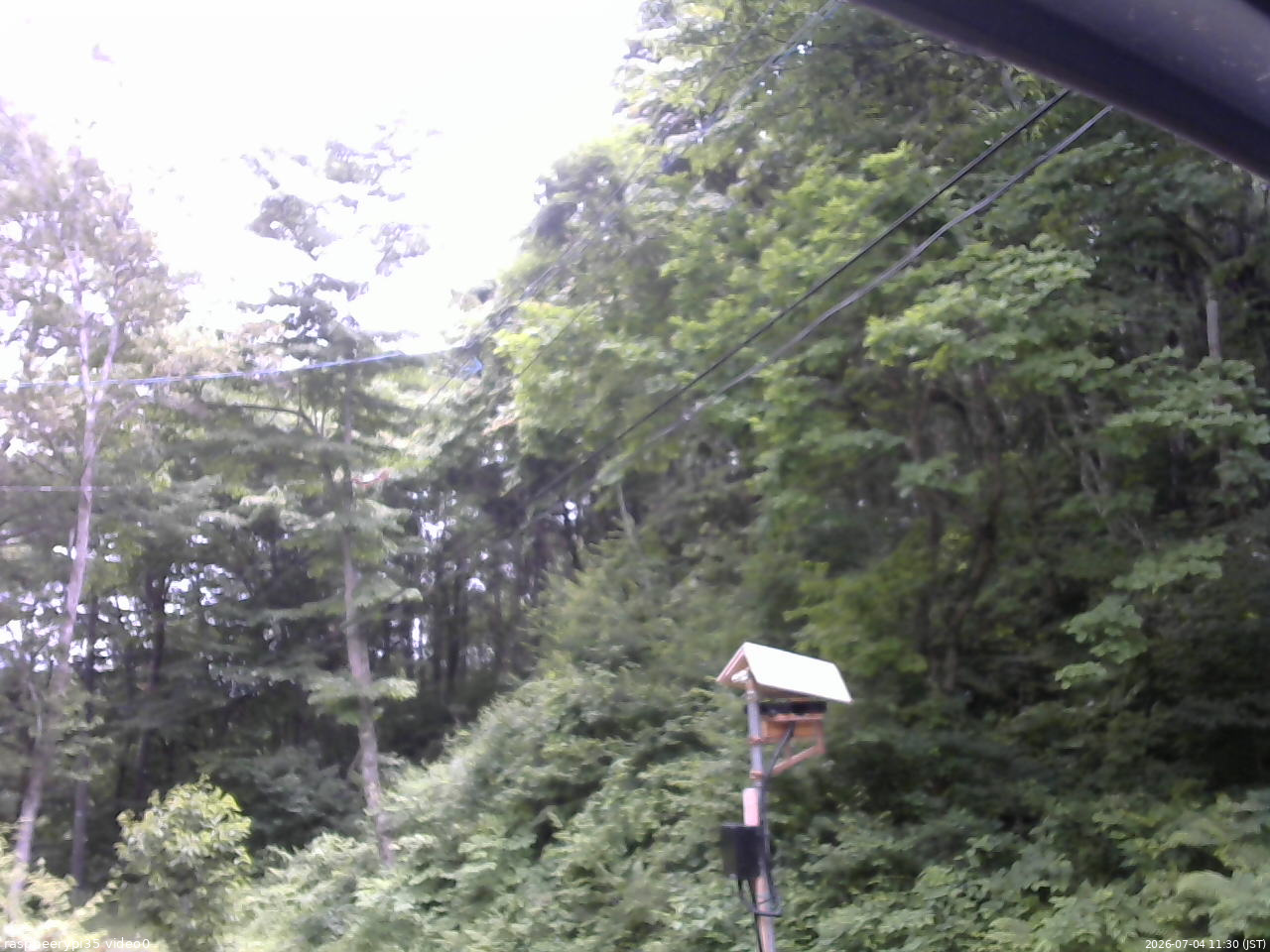 長野県菅平高原 ゆたか山荘 温度計 2026/07/04 11:30