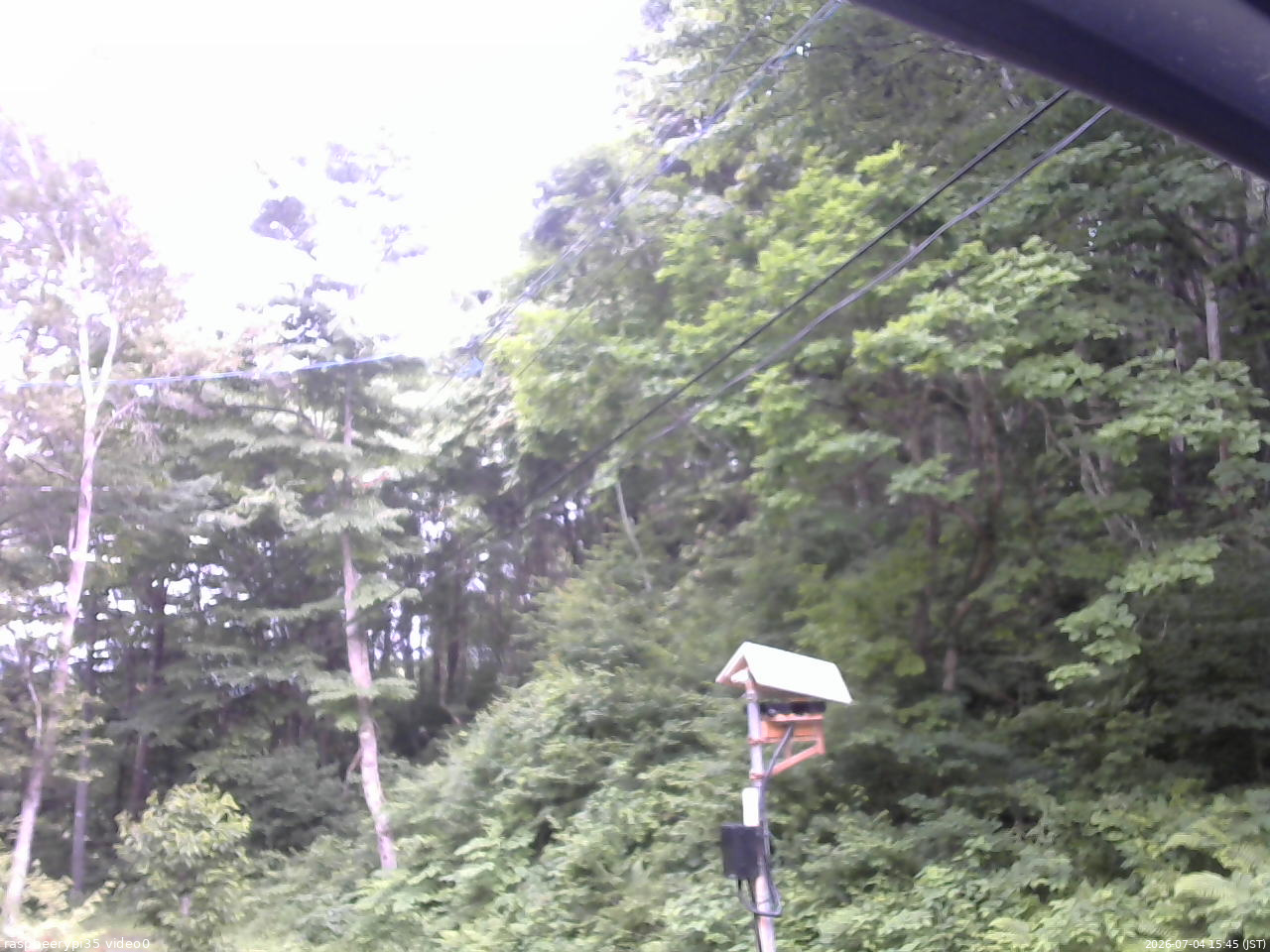 長野県菅平高原 ゆたか山荘 温度計 2026/07/04 15:45