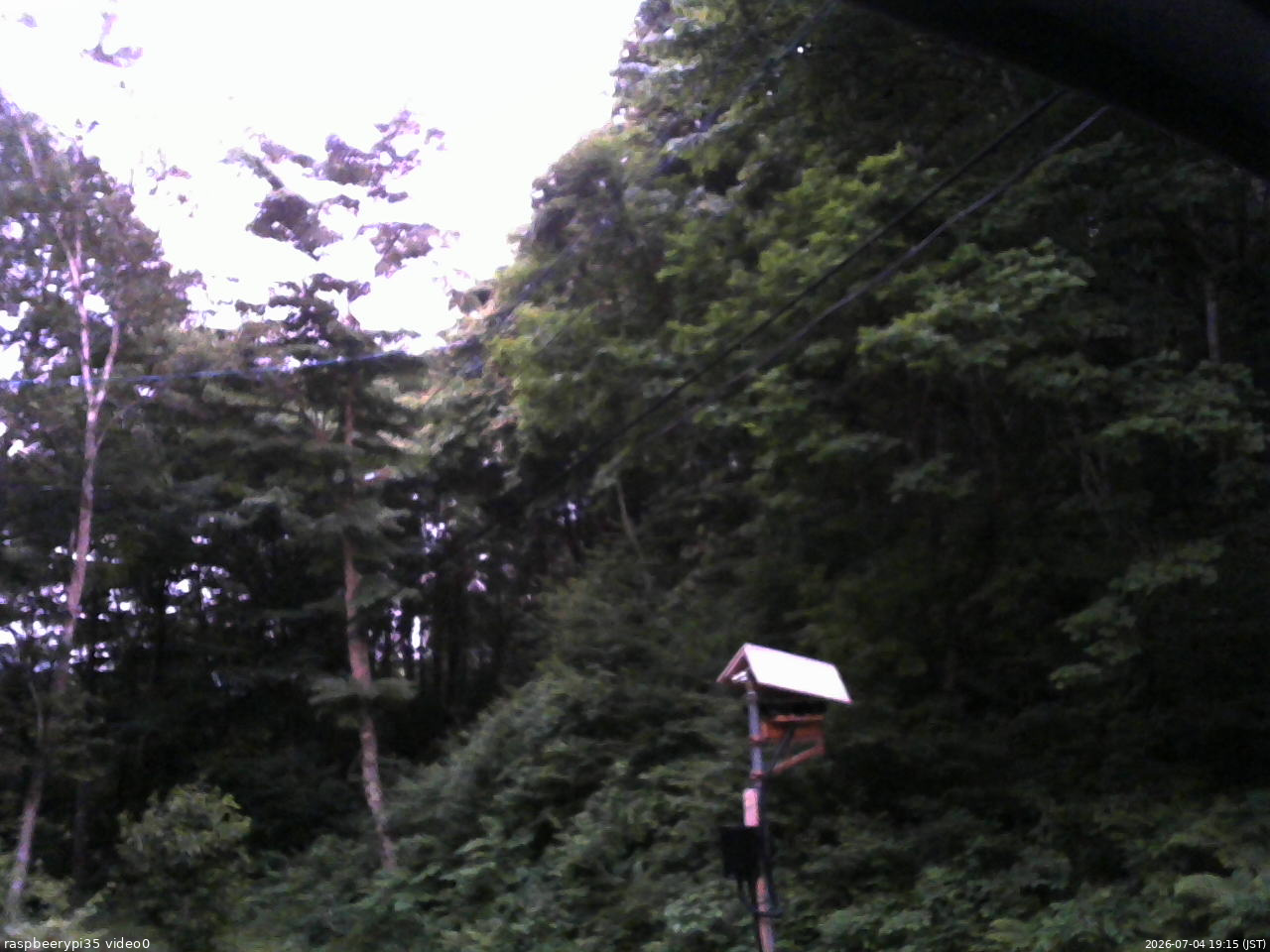 長野県菅平高原 ゆたか山荘 温度計 2026/07/04 19:15