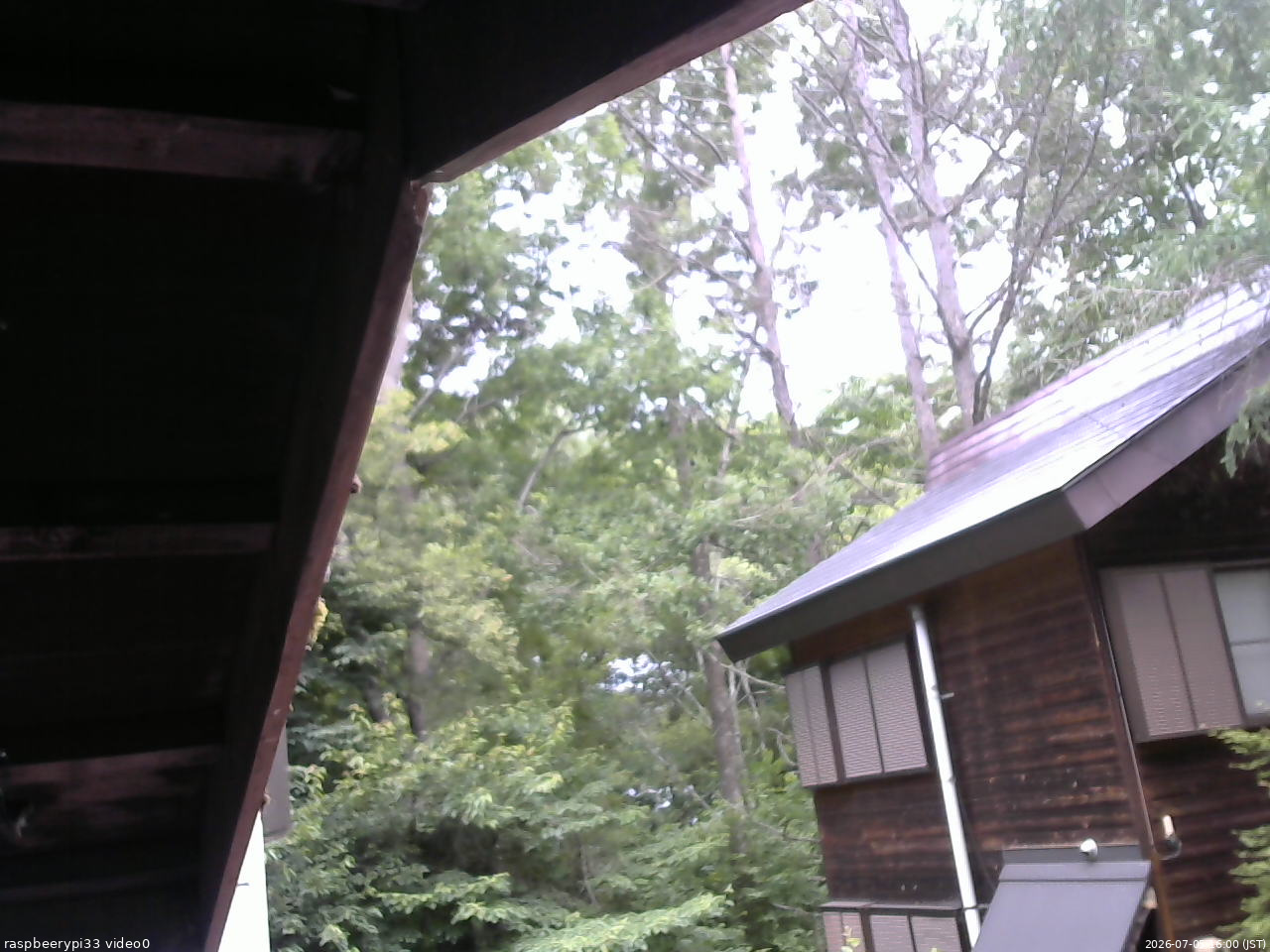 長野県菅平高原 ゆたか山荘 北側 2026/07/05 16:00