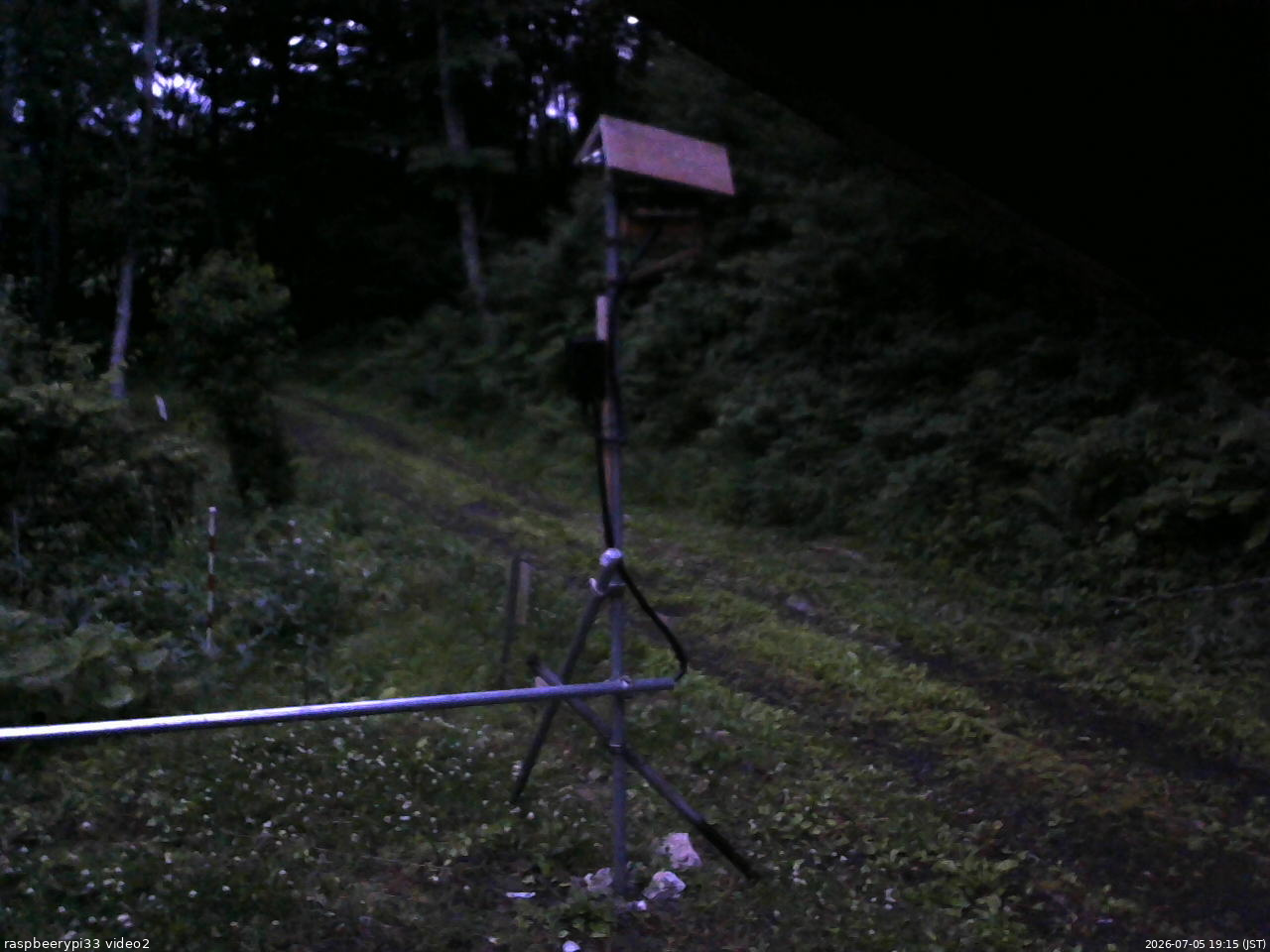 長野県菅平高原 ゆたか山荘 南側 2026/07/05 19:15