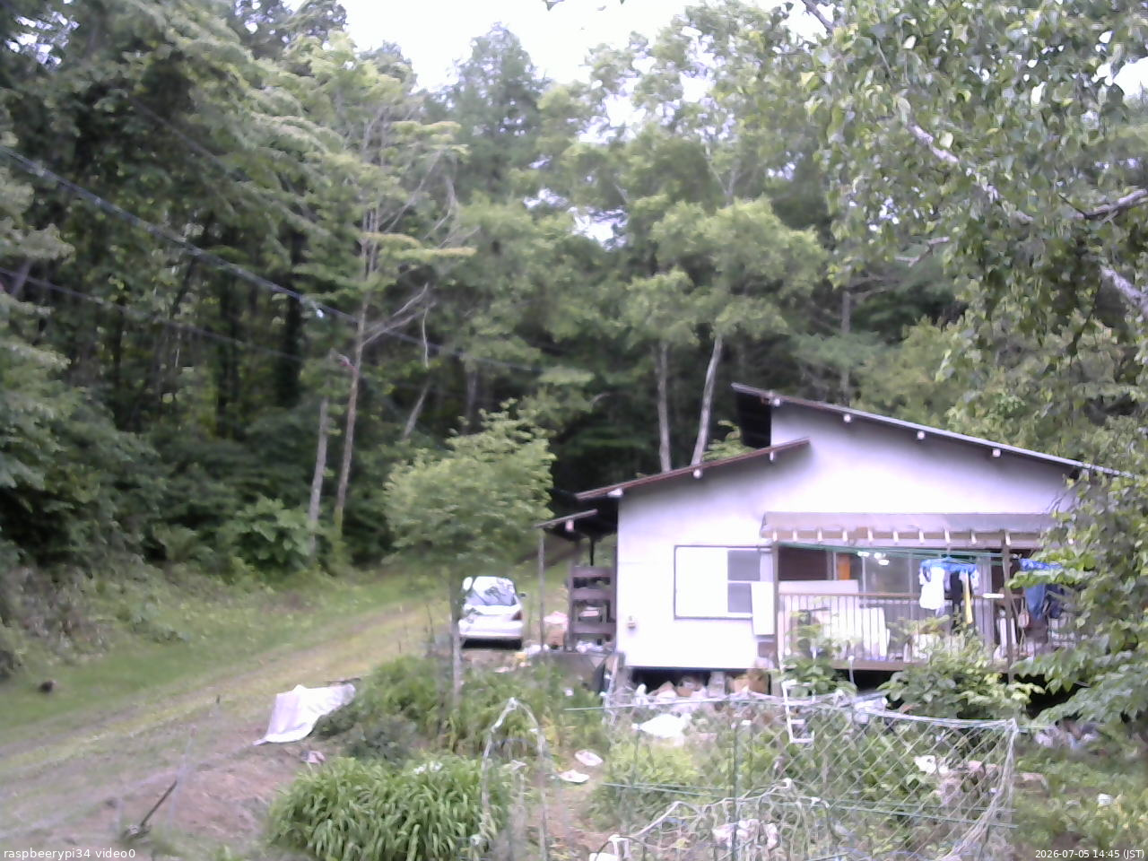 長野県菅平高原 ゆたか山荘 西側(坂上) 2026/07/05 14:45