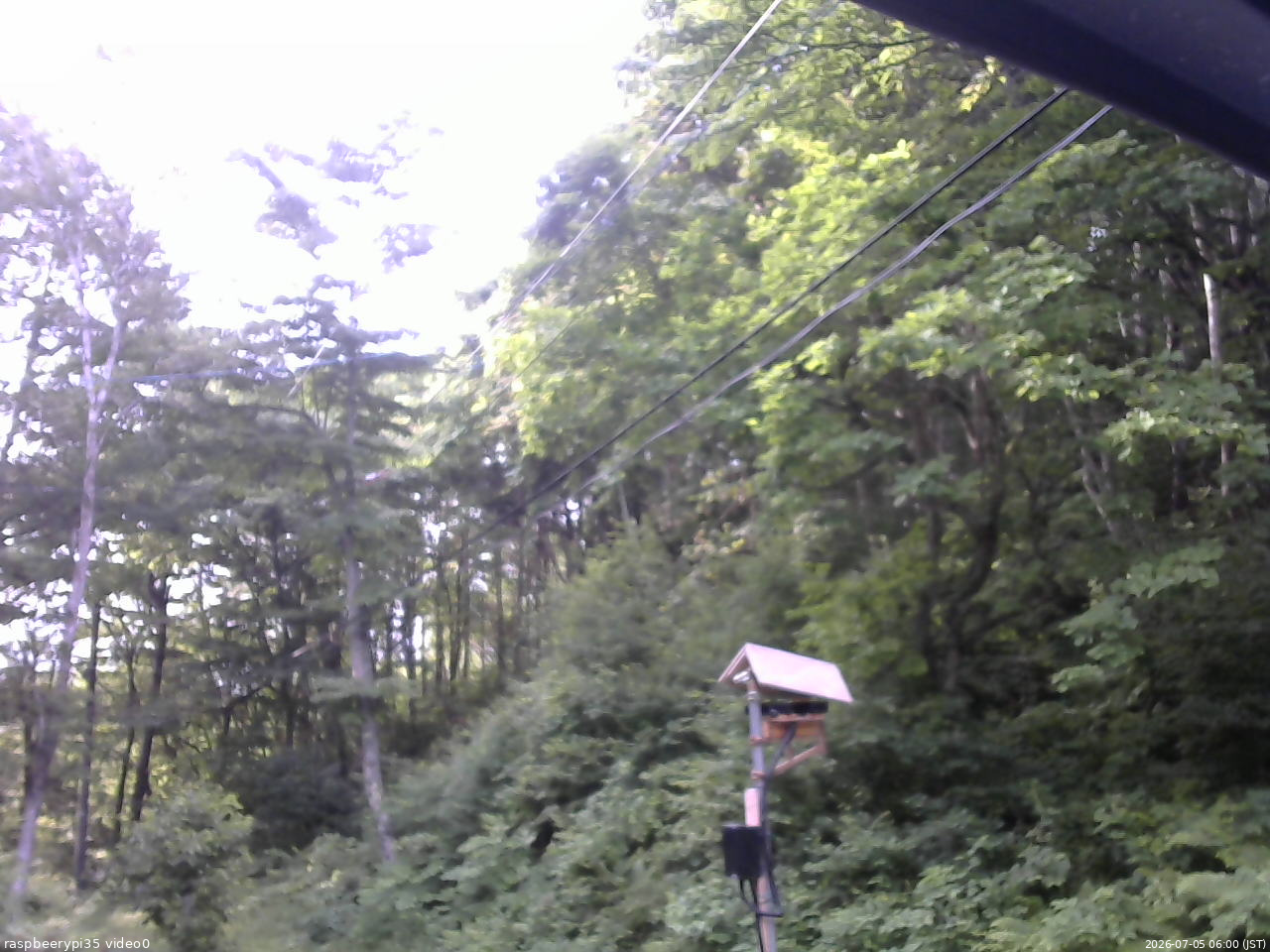 長野県菅平高原 ゆたか山荘 温度計 2026/07/05 06:00