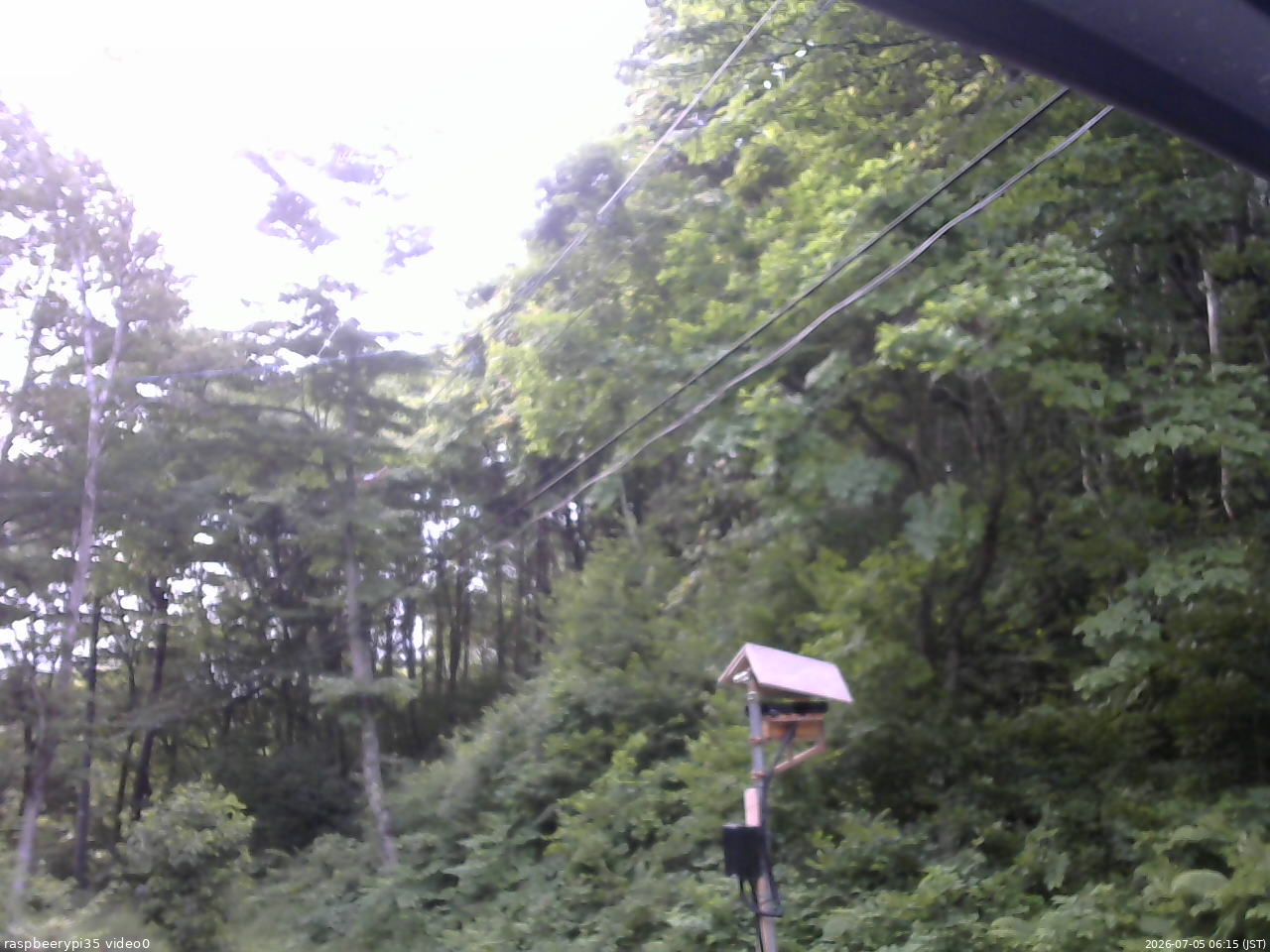 長野県菅平高原 ゆたか山荘 温度計 2026/07/05 06:15