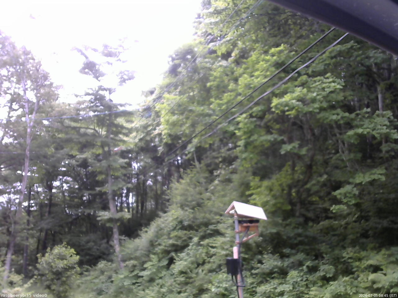 長野県菅平高原 ゆたか山荘 温度計 2026/07/05 08:45