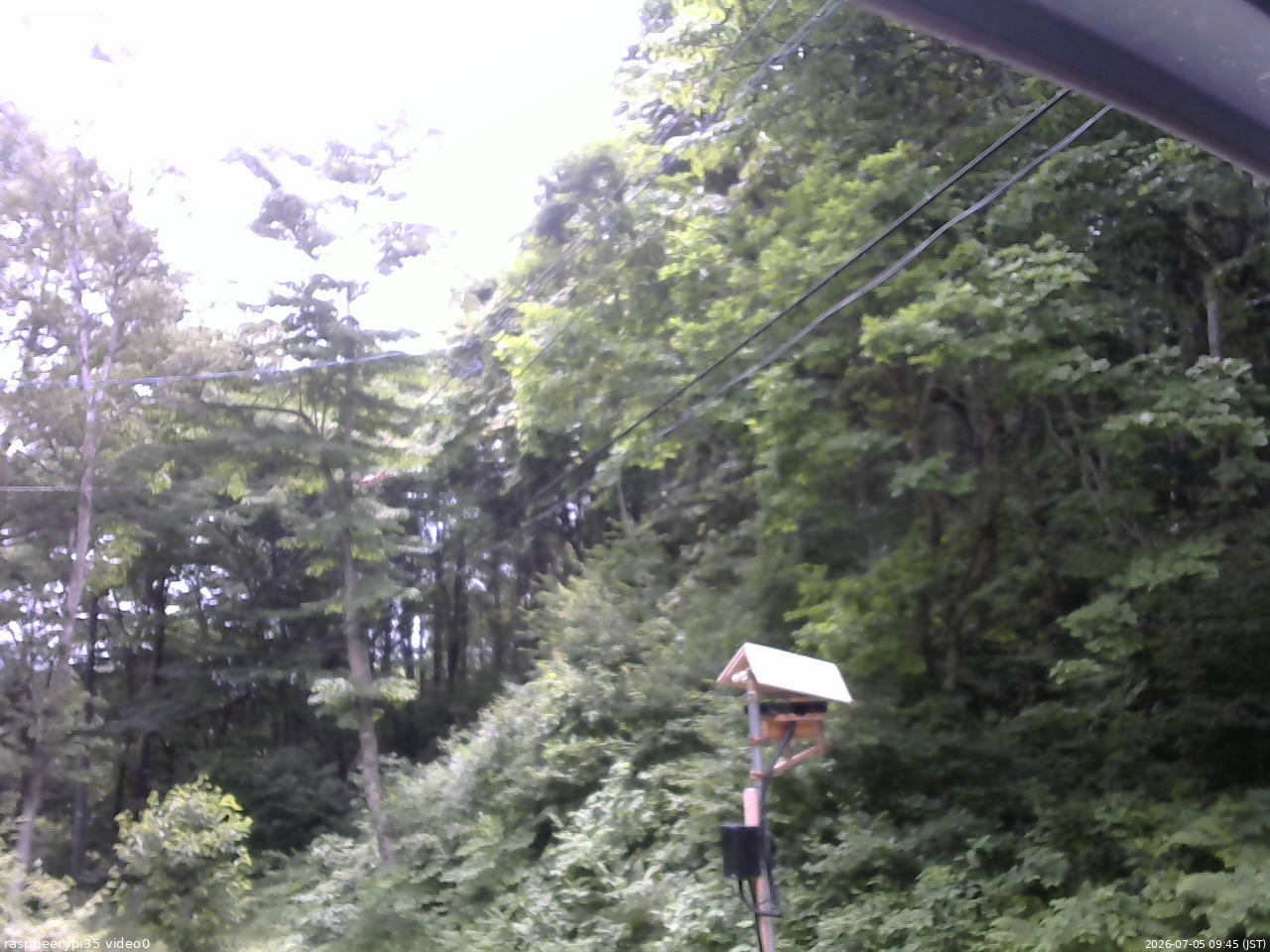 長野県菅平高原 ゆたか山荘 温度計 2026/07/05 09:45