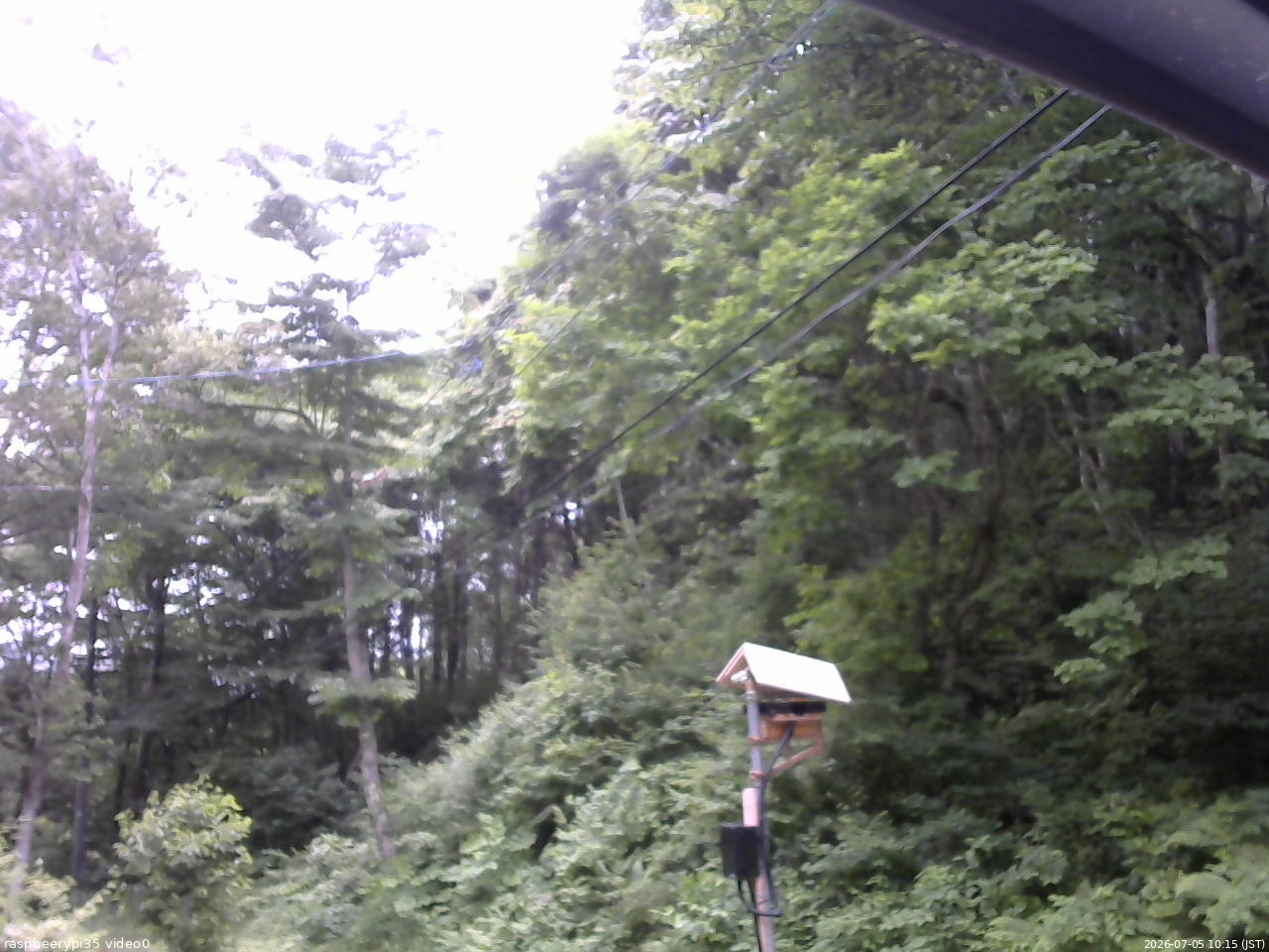 長野県菅平高原 ゆたか山荘 温度計 2026/07/05 10:15