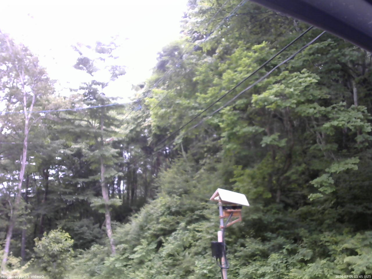 長野県菅平高原 ゆたか山荘 温度計 2026/07/05 11:45