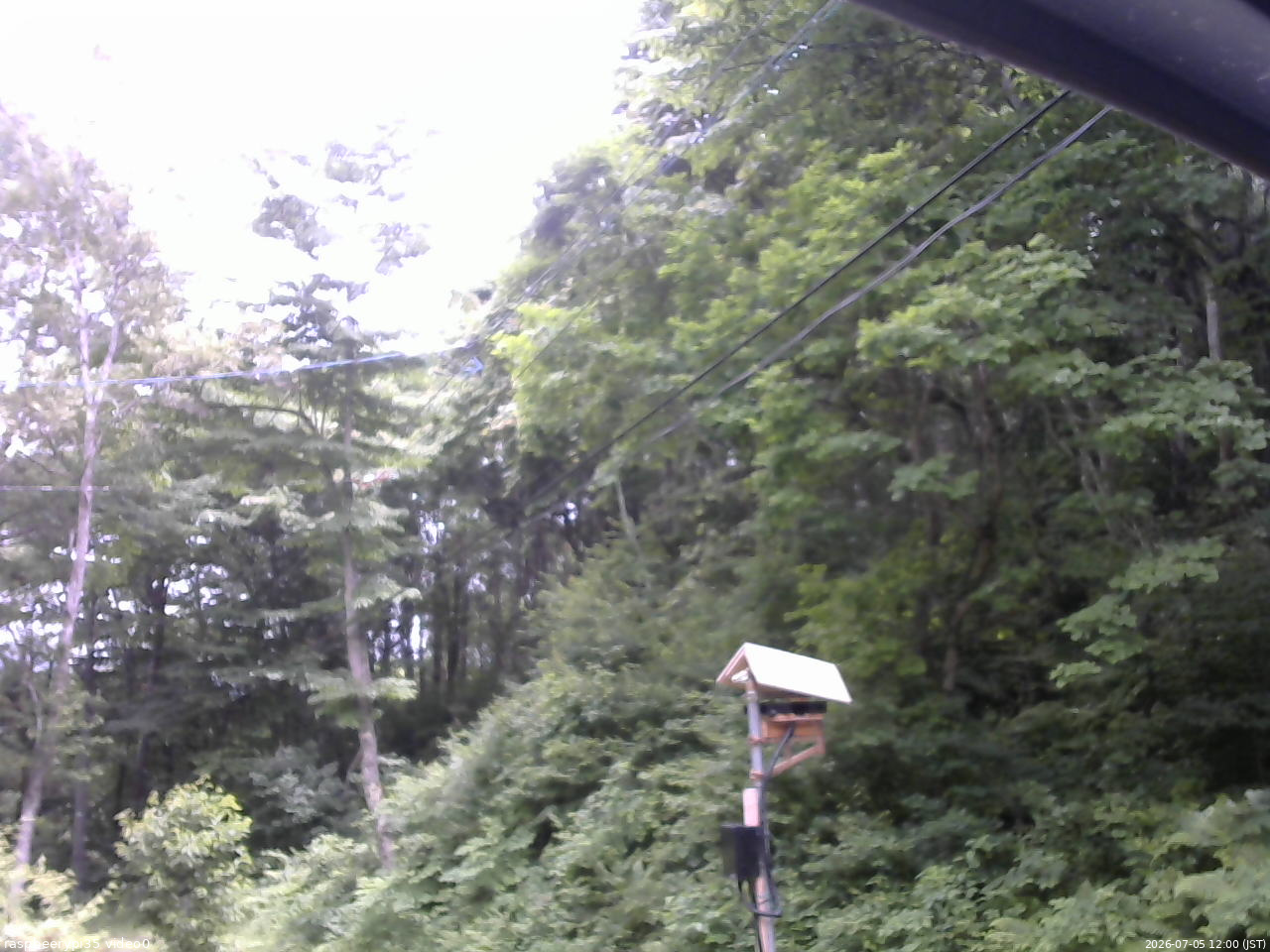 長野県菅平高原 ゆたか山荘 温度計 2026/07/05 12:00