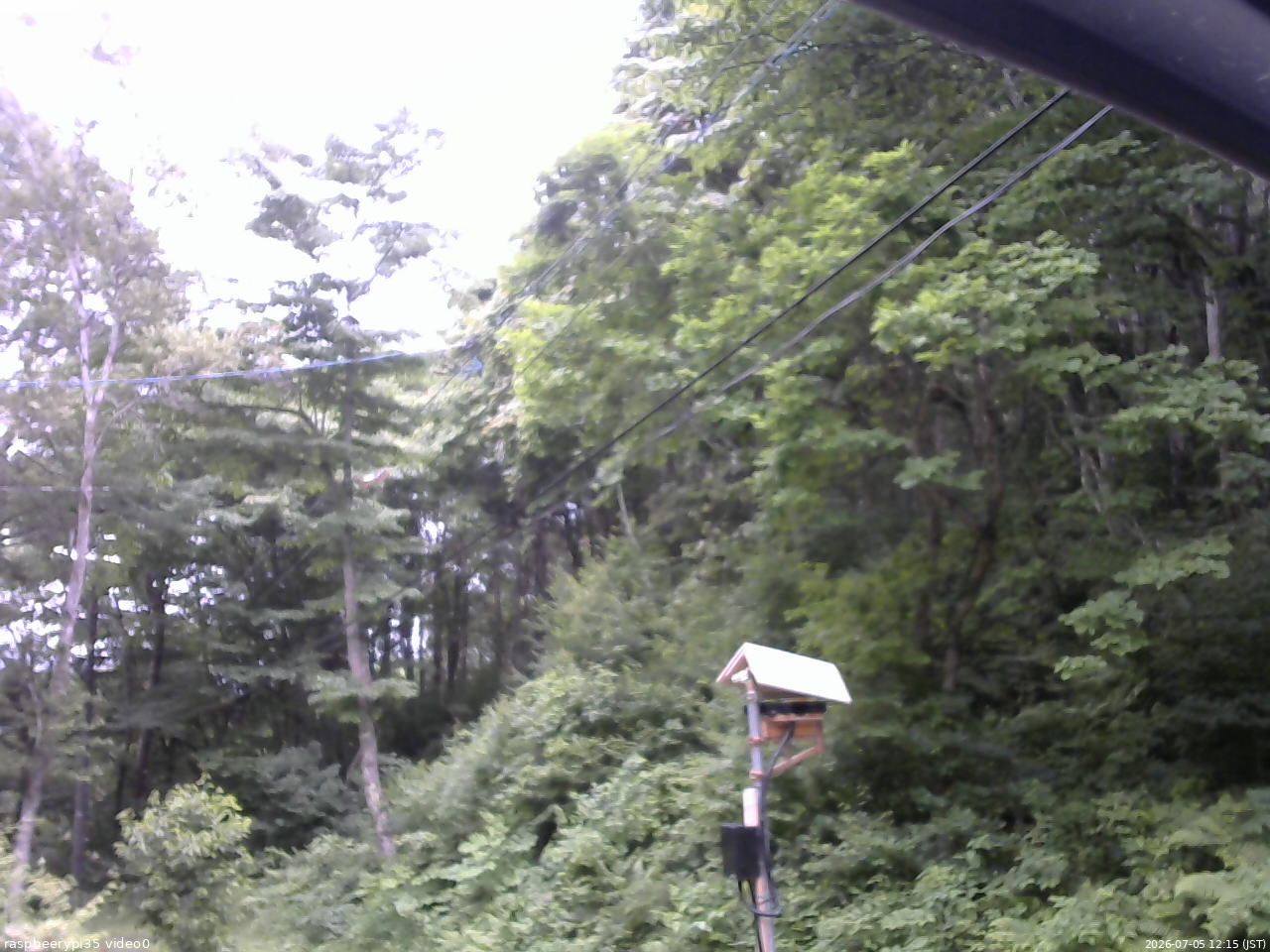 長野県菅平高原 ゆたか山荘 温度計 2026/07/05 12:15