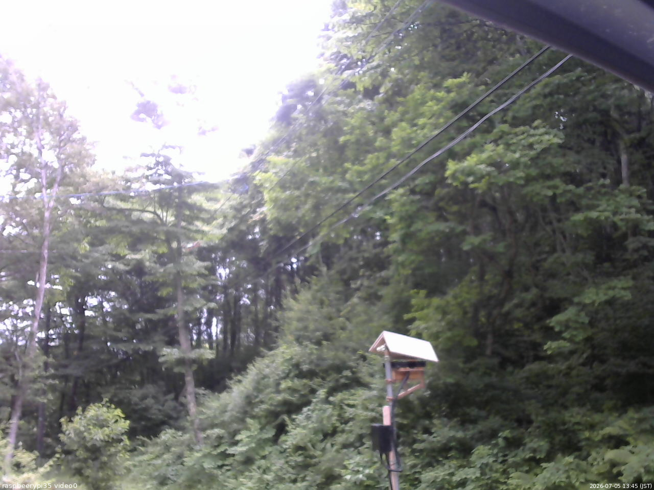 長野県菅平高原 ゆたか山荘 温度計 2026/07/05 13:45