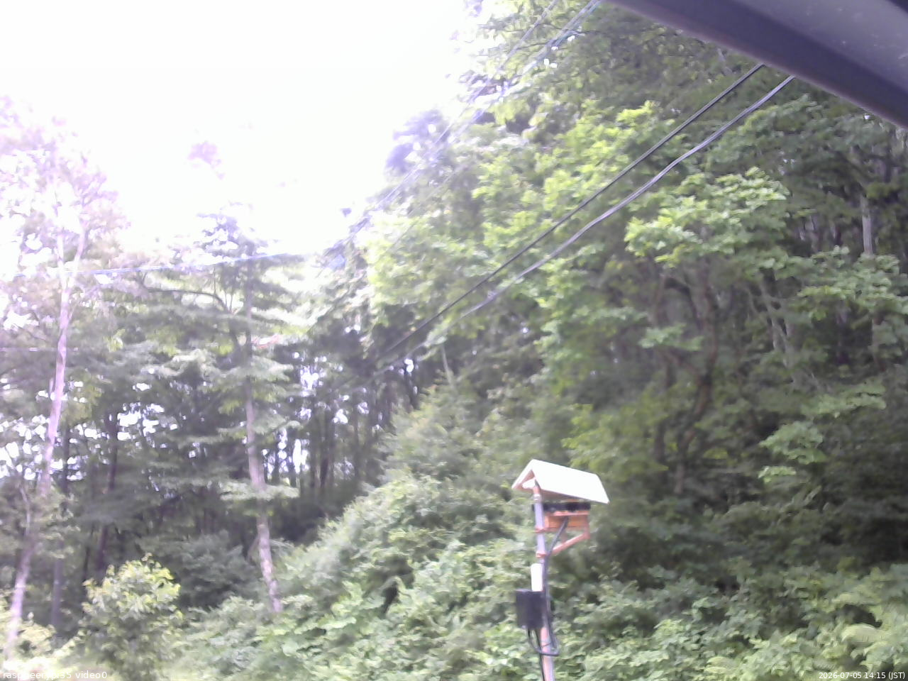 長野県菅平高原 ゆたか山荘 温度計 2026/07/05 14:15