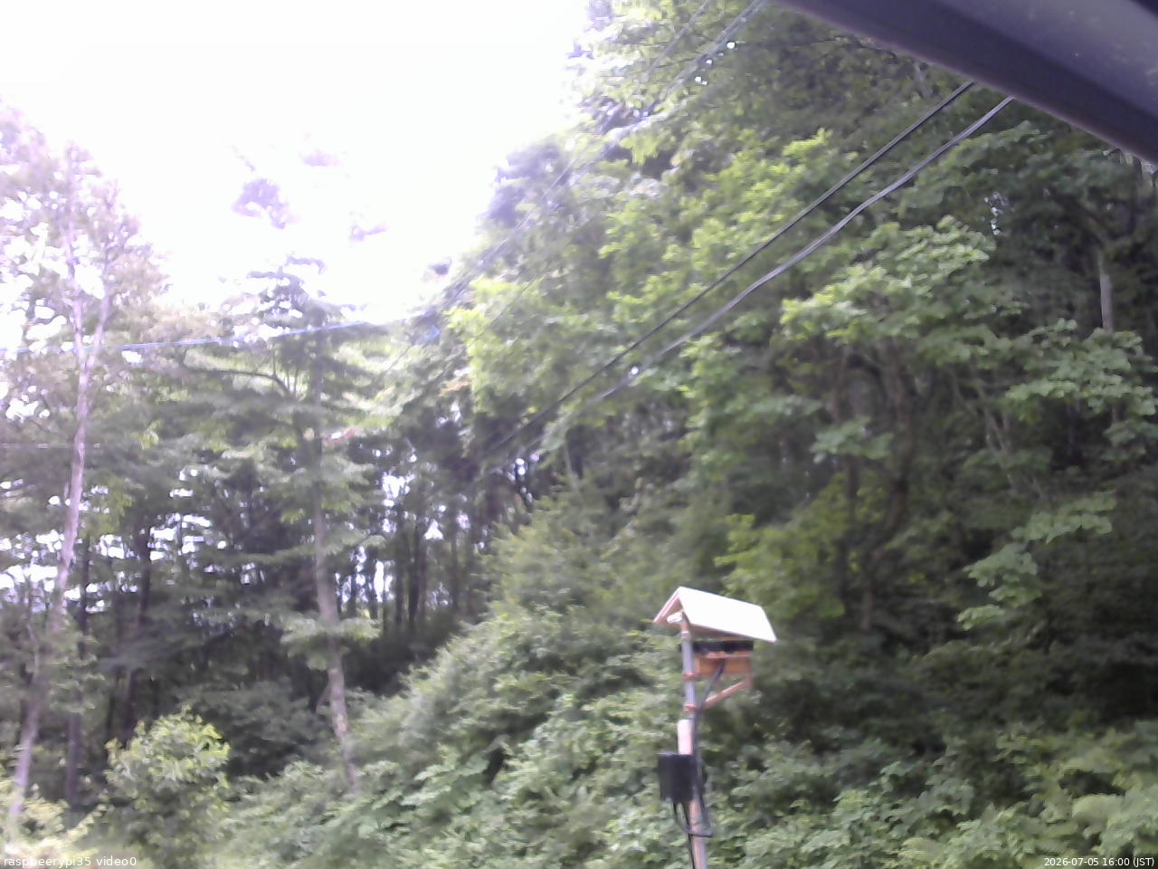 長野県菅平高原 ゆたか山荘 温度計 2026/07/05 16:00