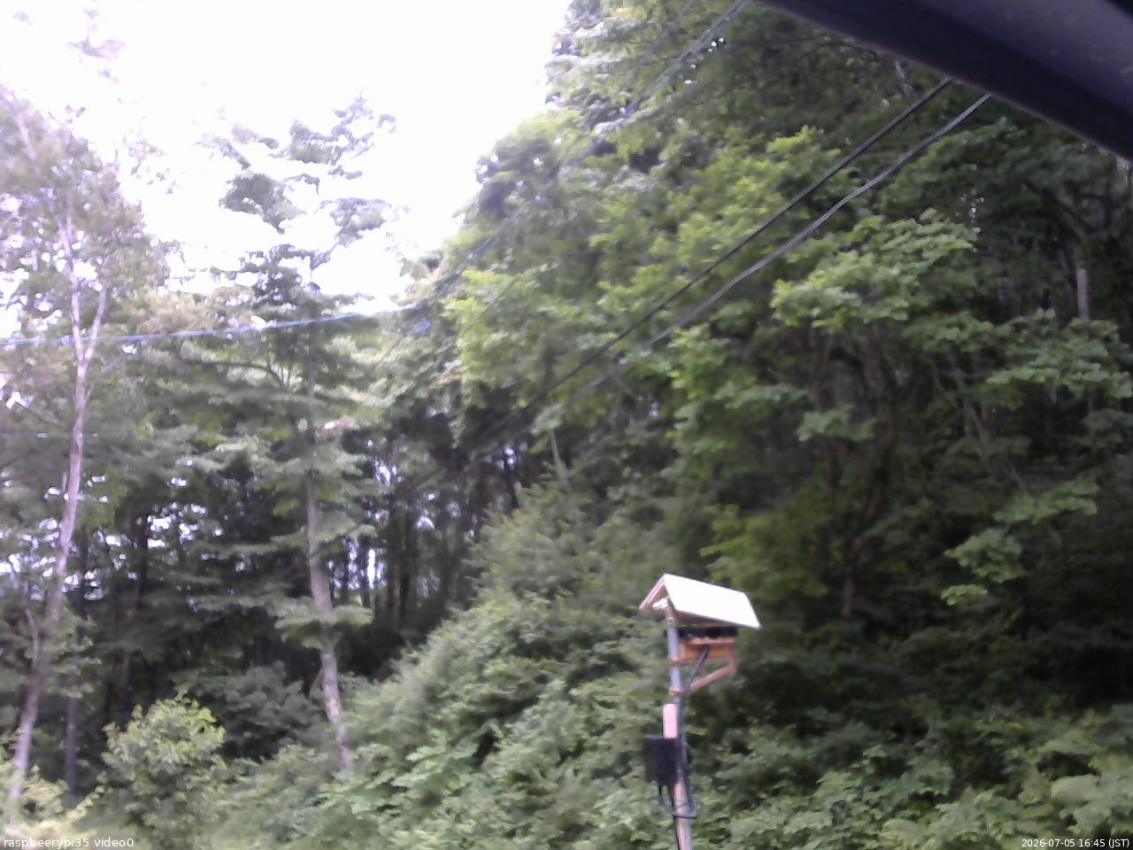 長野県菅平高原 ゆたか山荘 温度計 2026/07/05 16:45