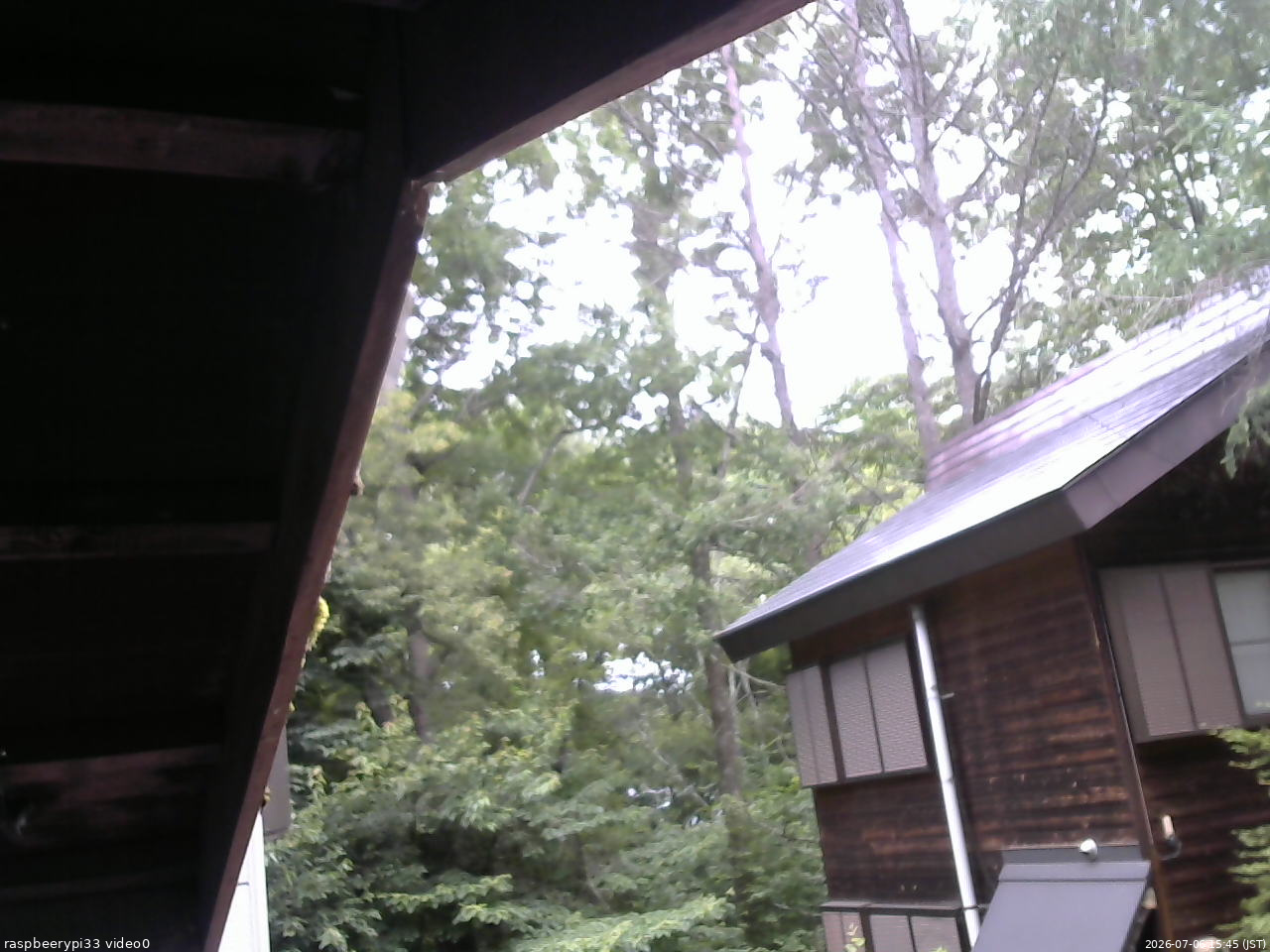 長野県菅平高原 ゆたか山荘 北側 2026/07/06 15:45