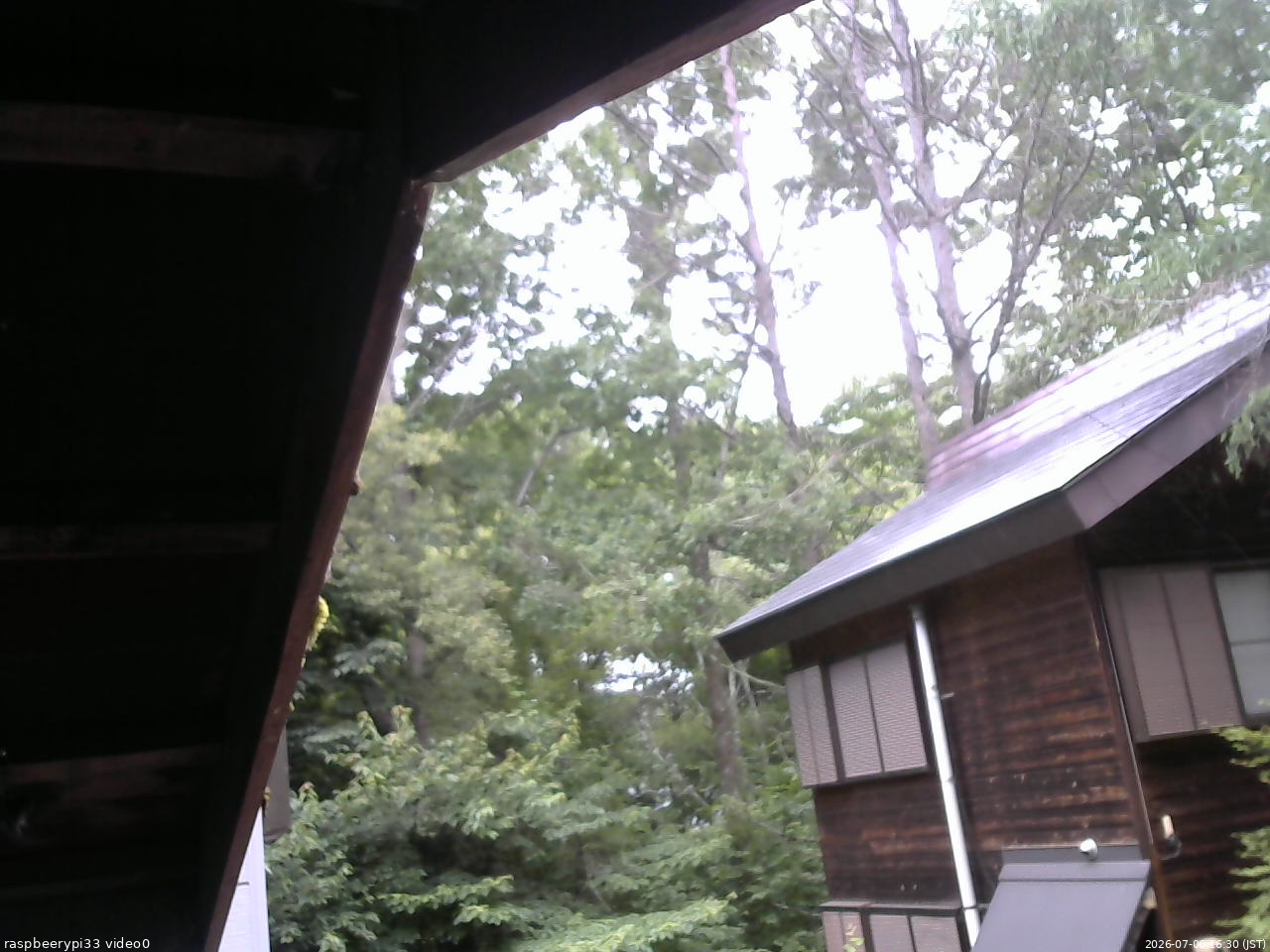 長野県菅平高原 ゆたか山荘 北側 2026/07/06 16:30