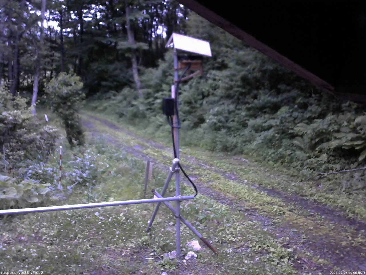 長野県菅平高原 ゆたか山荘 南側 2026/07/06 19:00
