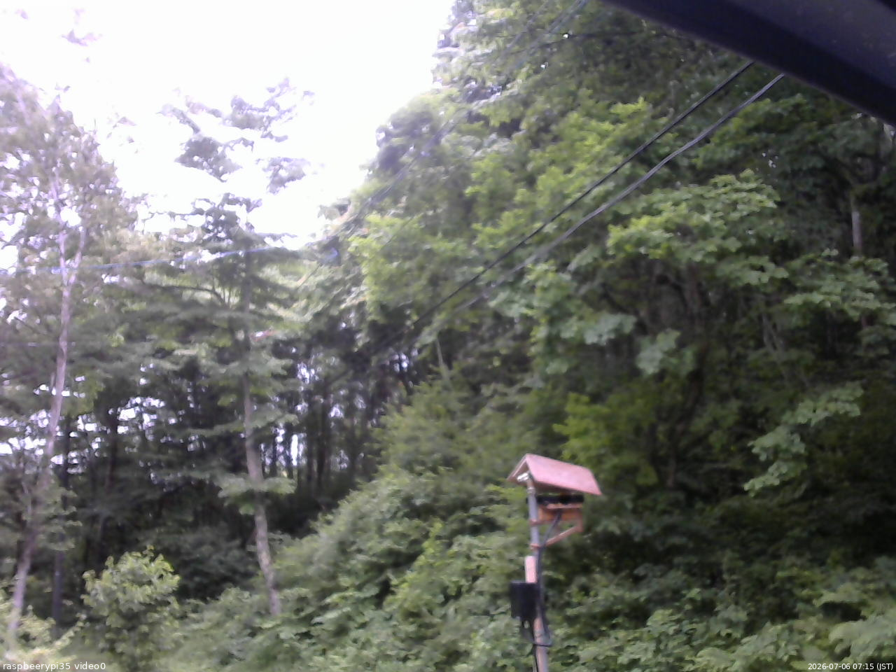 長野県菅平高原 ゆたか山荘 温度計 2026/07/06 07:15