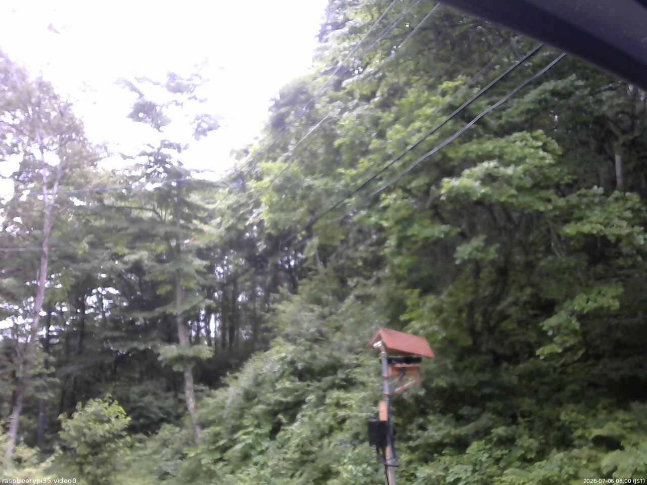 長野県菅平高原 ゆたか山荘 温度計 2026/07/06 08:00