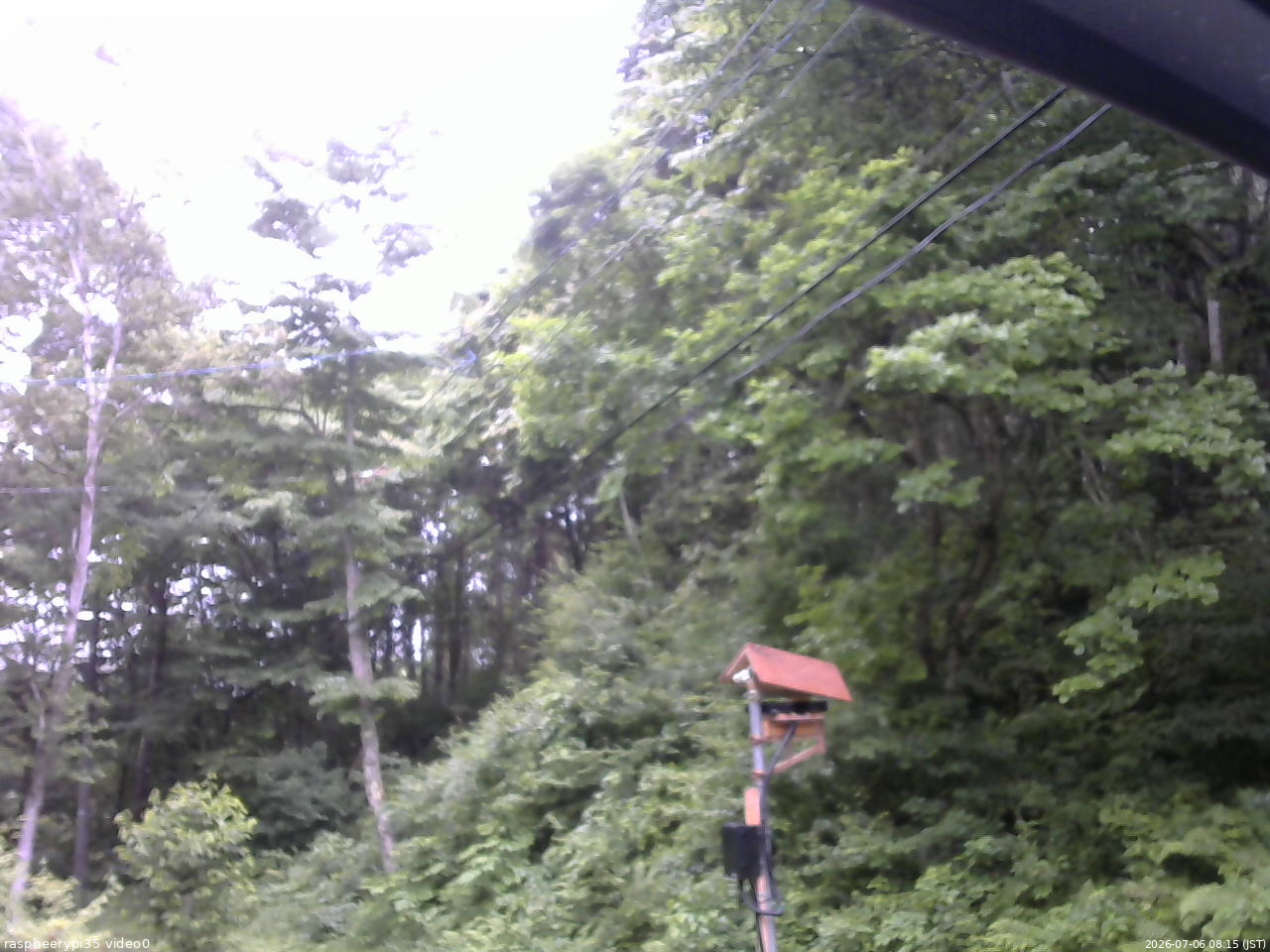 長野県菅平高原 ゆたか山荘 温度計 2026/07/06 08:15