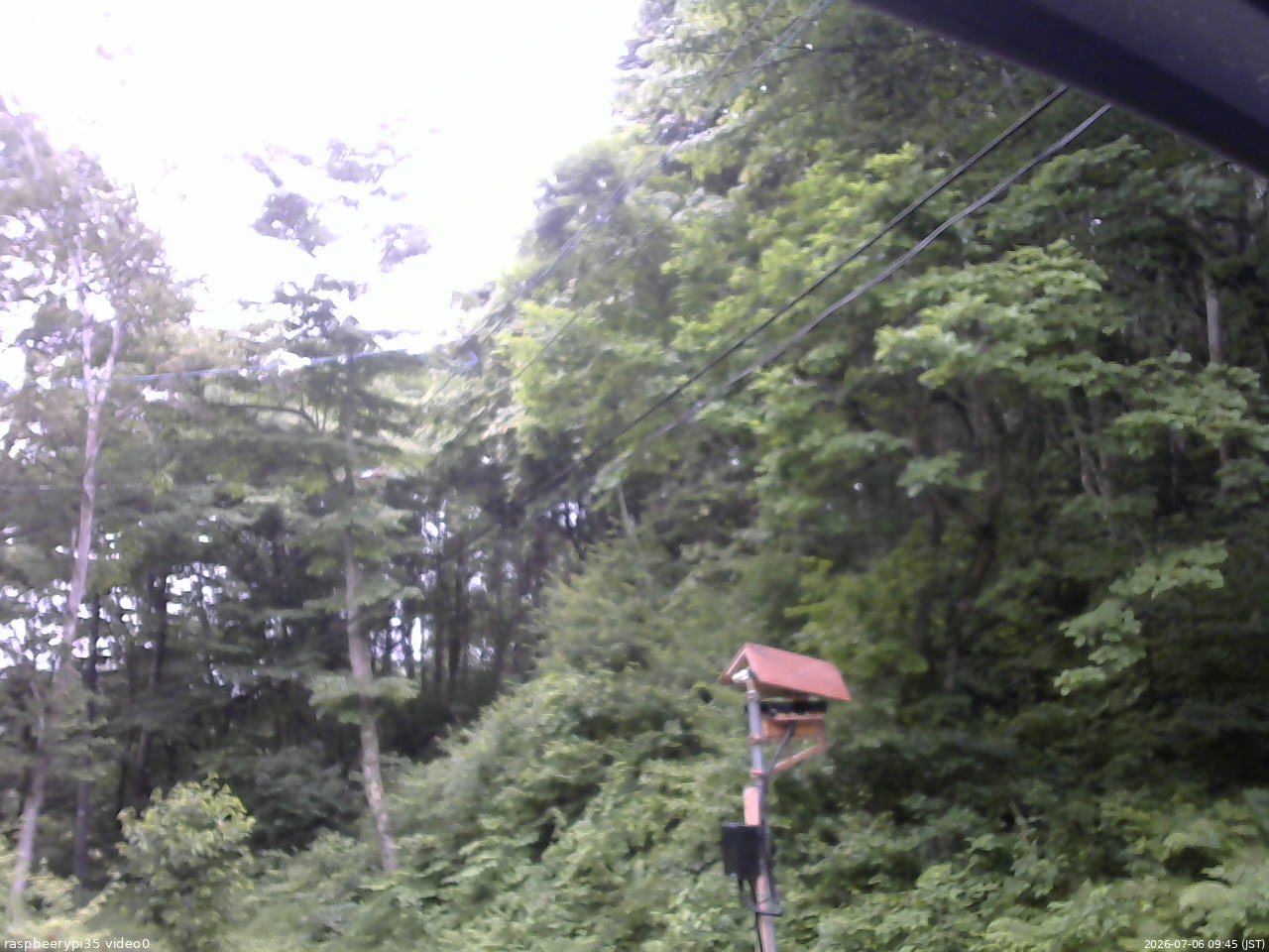 長野県菅平高原 ゆたか山荘 温度計 2026/07/06 09:45